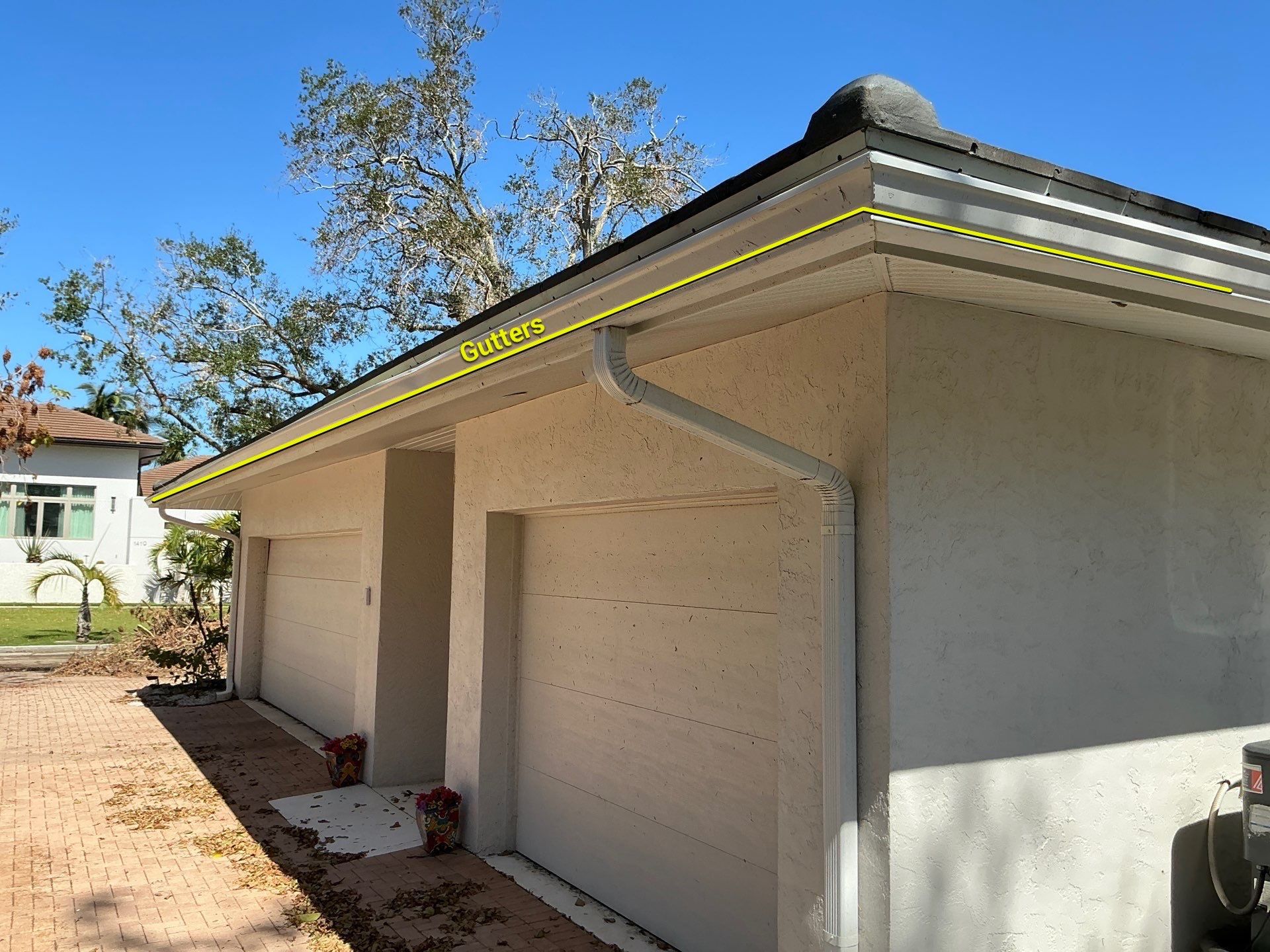 Custom Color Gutter Solutions in Sarasota FL by Gutter Professors