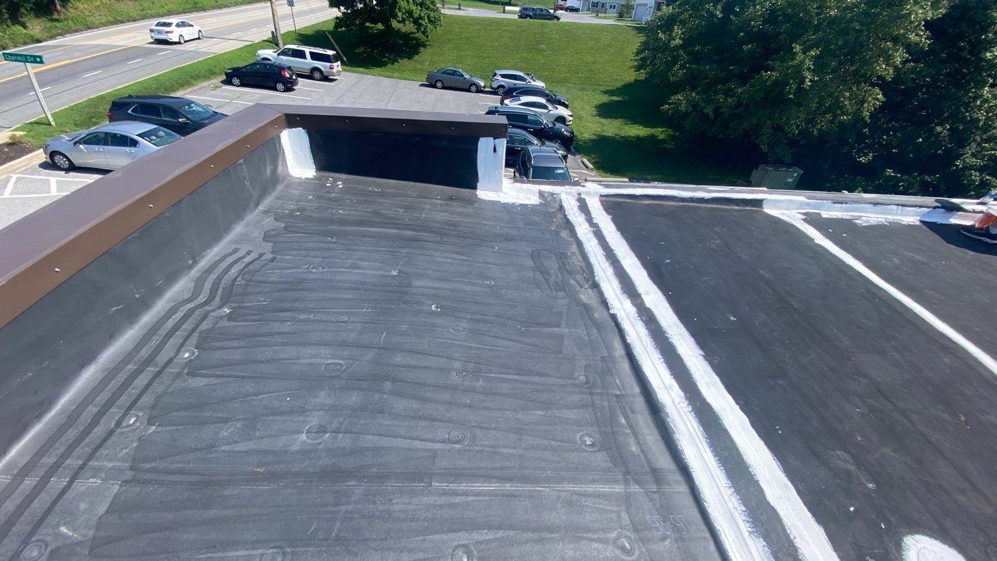 Silicone Roof Coating in Manchester, MD • Premier Dental by Seipp Roofing, LLC