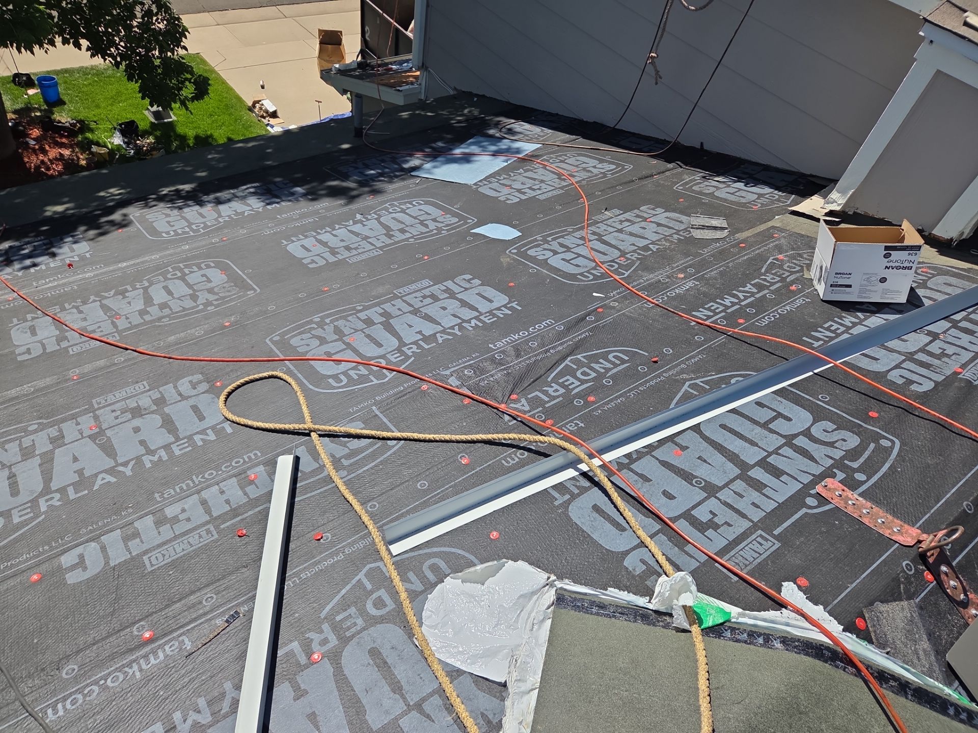 New roof by RTP Roofing Company
