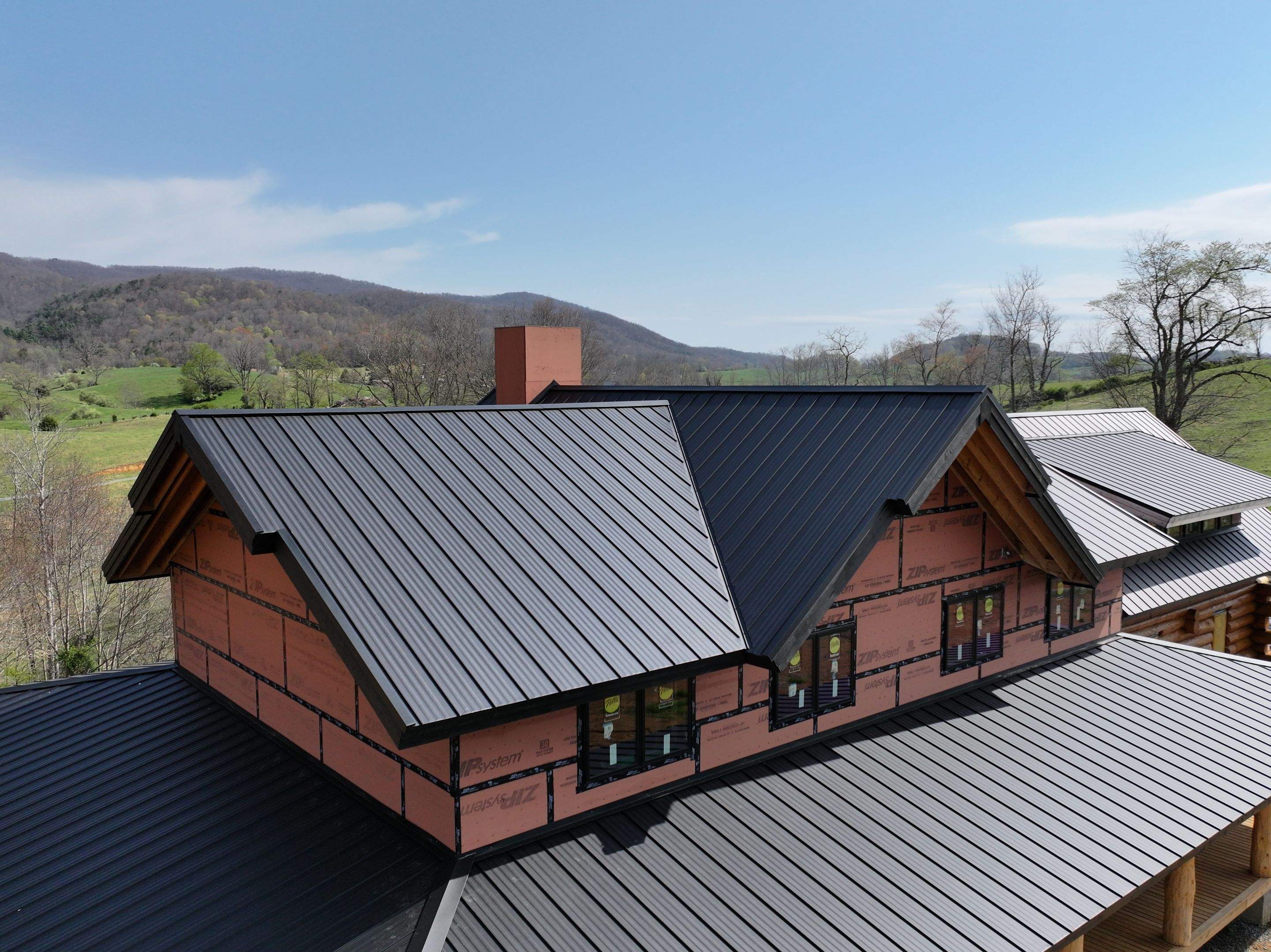 Black Frost Standing Seam by Omnia Roofing