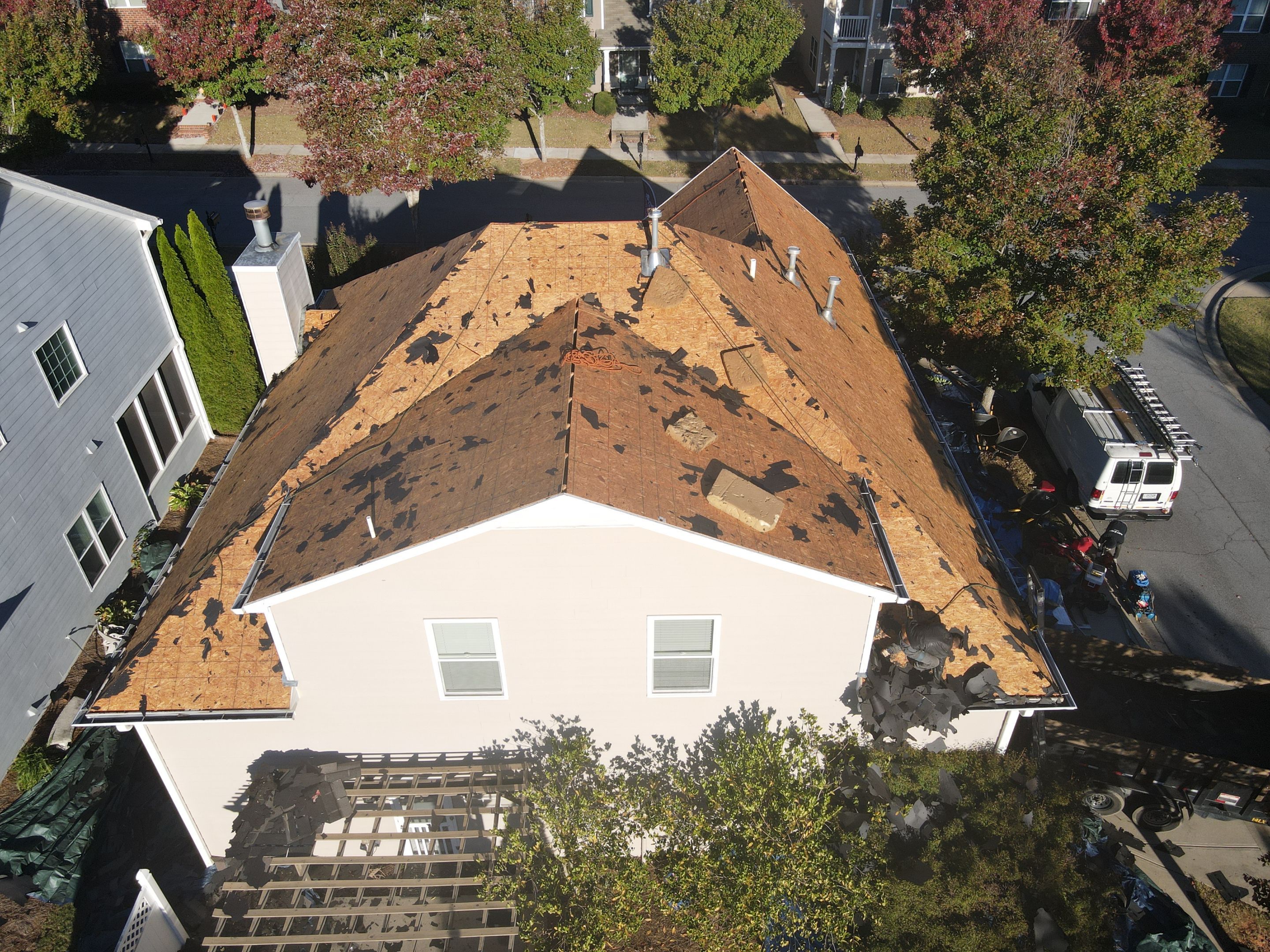 Residential Roofing Installation using Owens Corning by Inspector Roofing and Restoration
