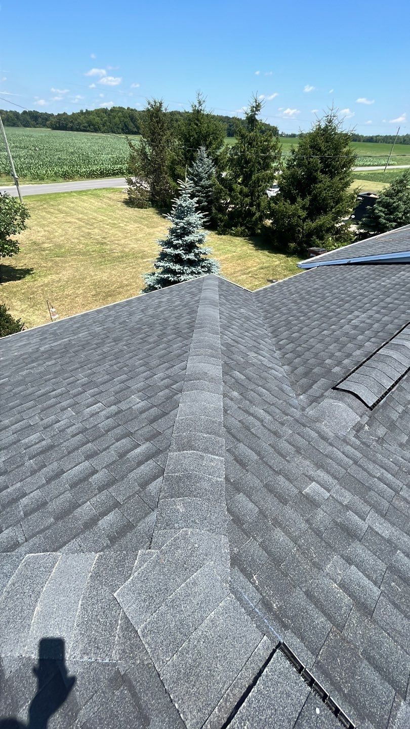 Residential Roofing Installation using GAF Timberline HDZ Charcoal by Nitro Roofing and Construction