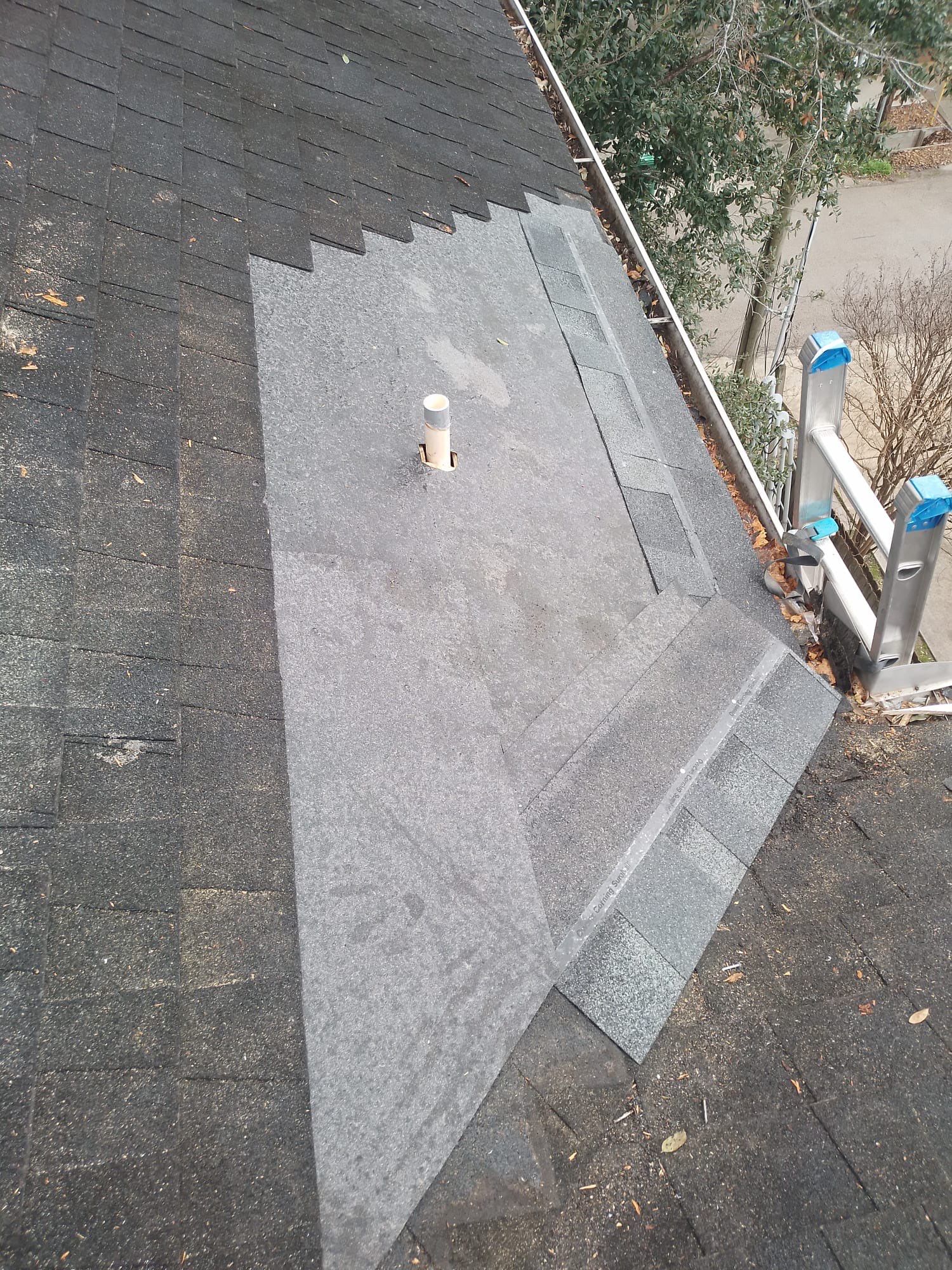 Hail Damage using Owen's Corning Duration (Lifetime) Shingles by Roof Repair Company