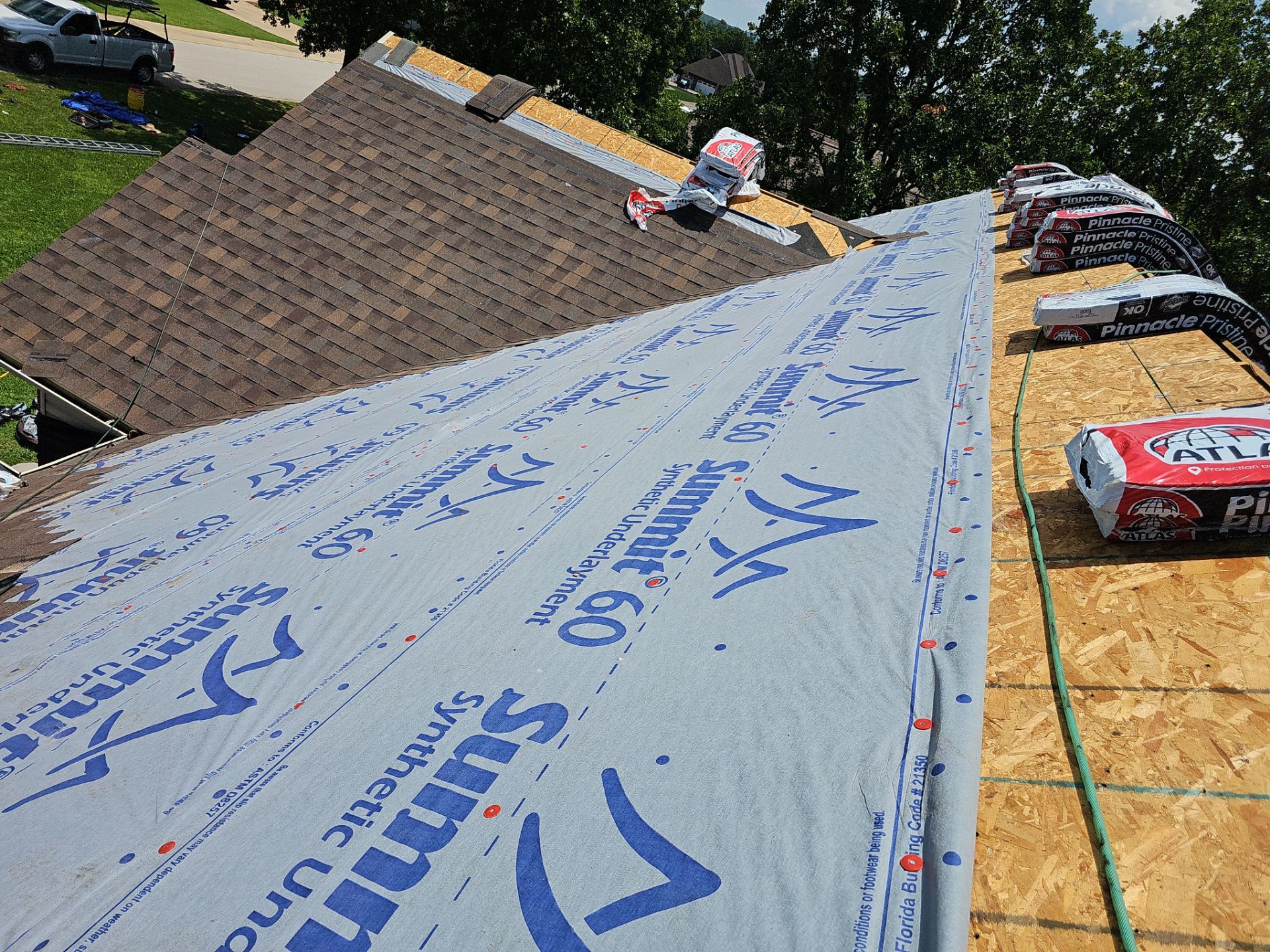 Residential Roofing & Gutter + Downspouts Install by Titan Commercial & Residential Roofing 