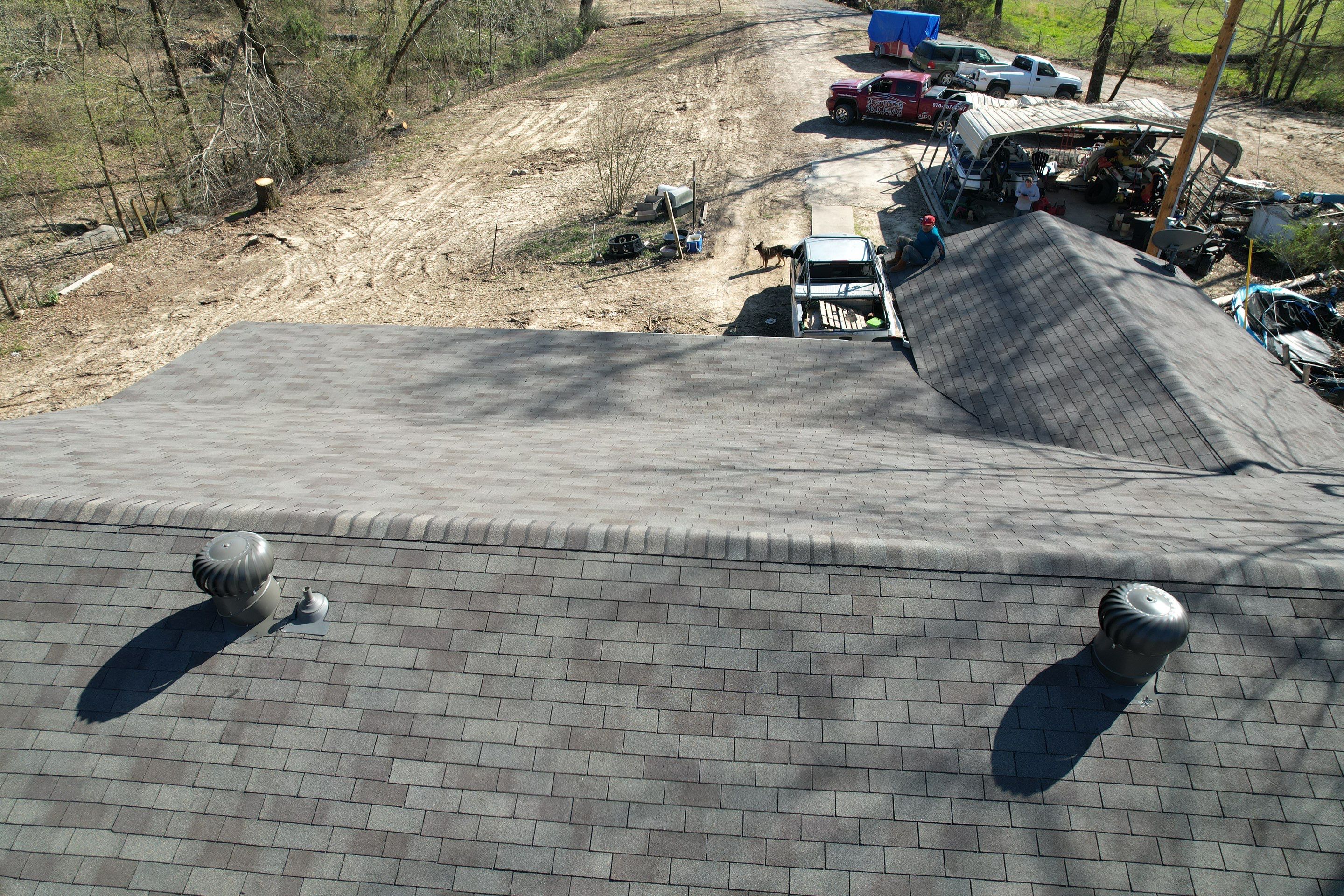 Residential Shingle Reroof using Certainteed Landmark 3-Tab by Hostetler Roofing