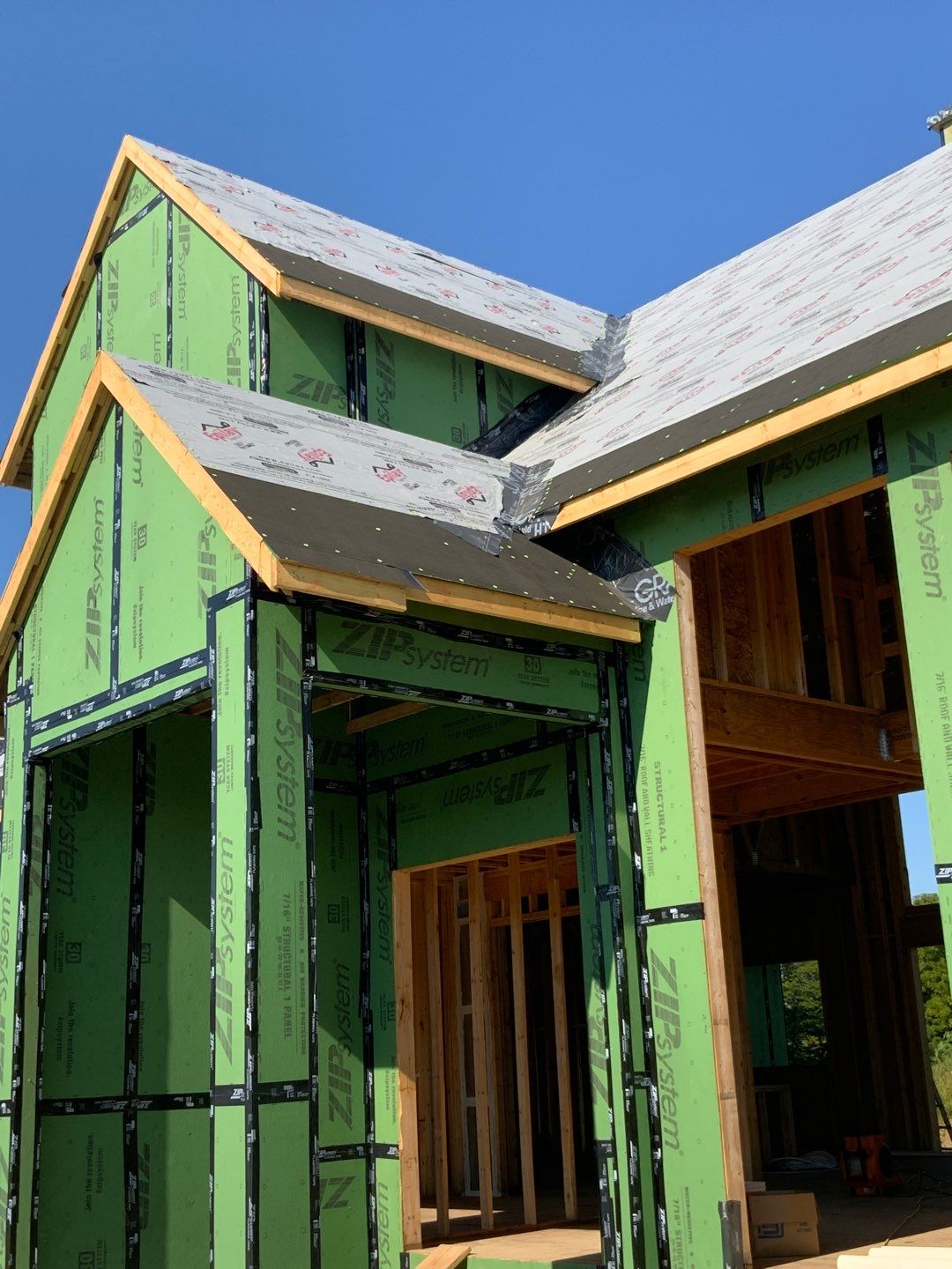 Residential Roofing Installation using Standing Seam Metal - Frost Black by RoofX 