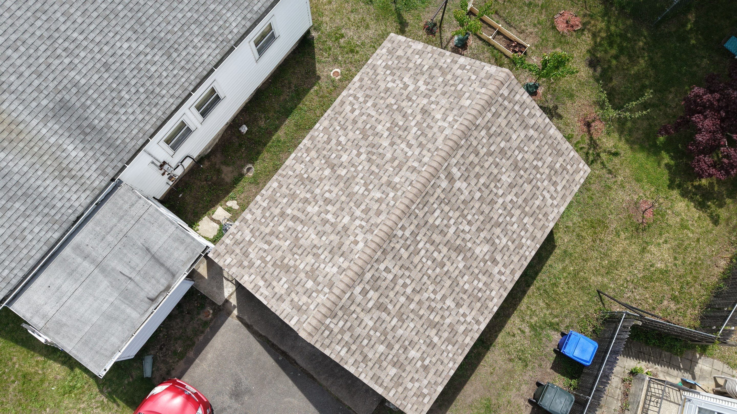 Full Roof Replacement in Springfield, MA – Owens Corning Duration, Sand Castle by JOHNNYS PRO