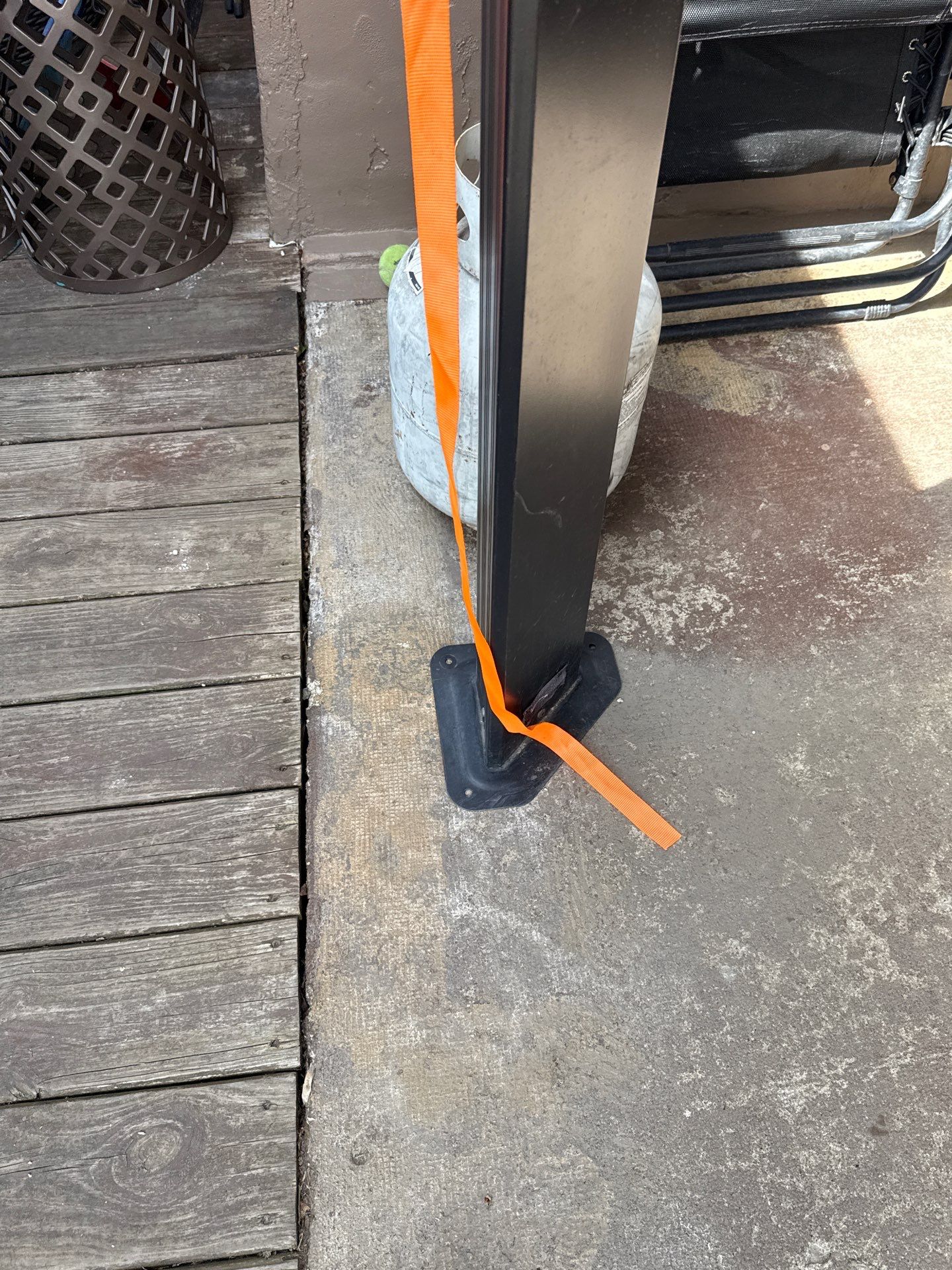 Porch & Steps Project in Manor by Floors in a Day, Inc