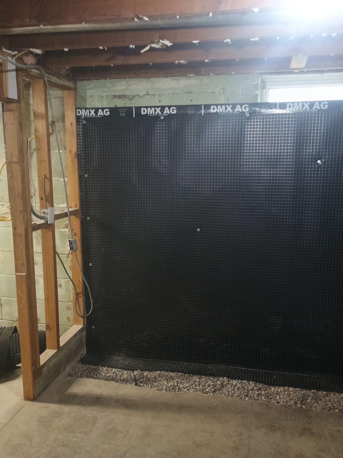 Interior Drain Tile & Wall Drainage in Southwest Minneapolis by Waterproofing Northeast