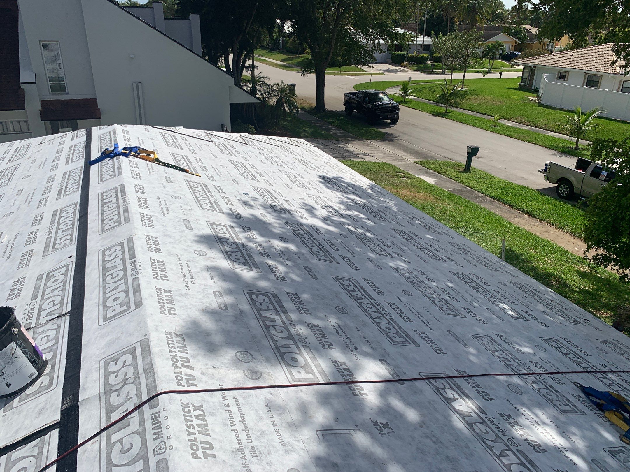 Residential Roofing Installation using Eagle Roofing Tile by BLUES BROTHERS CONSTRUCTION CORP
