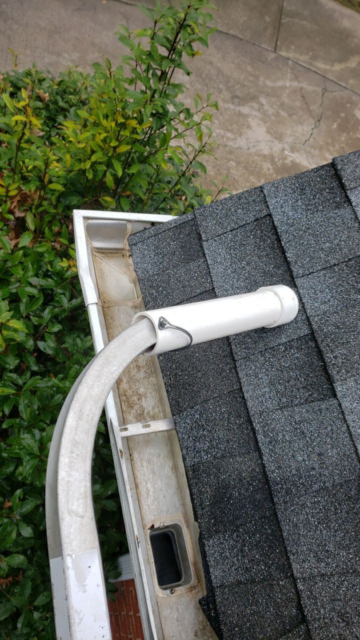 Gutter Cleaning using cleaner by Power Wash Masters LLC
