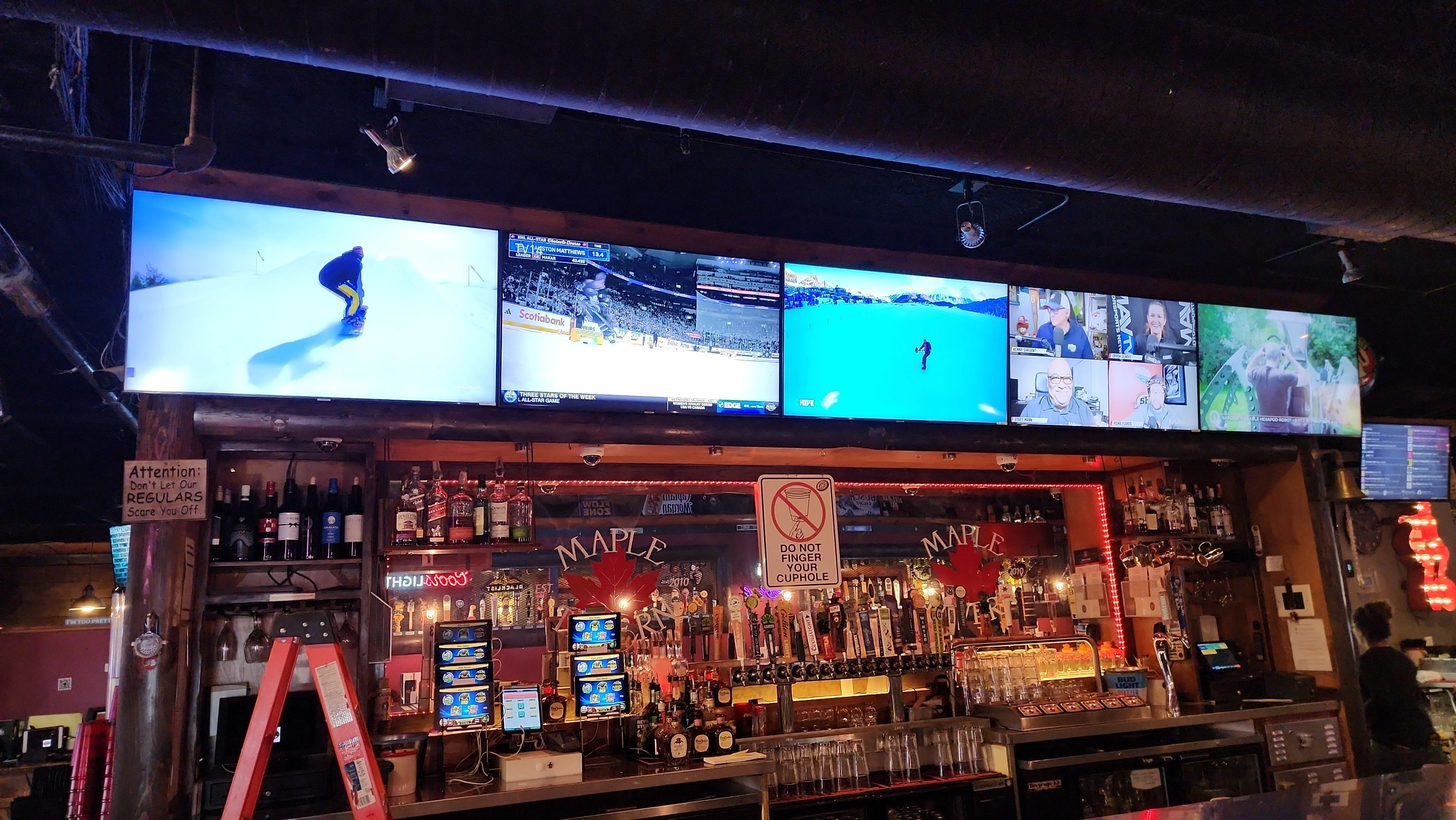 Bar TV upgrade by AVSi