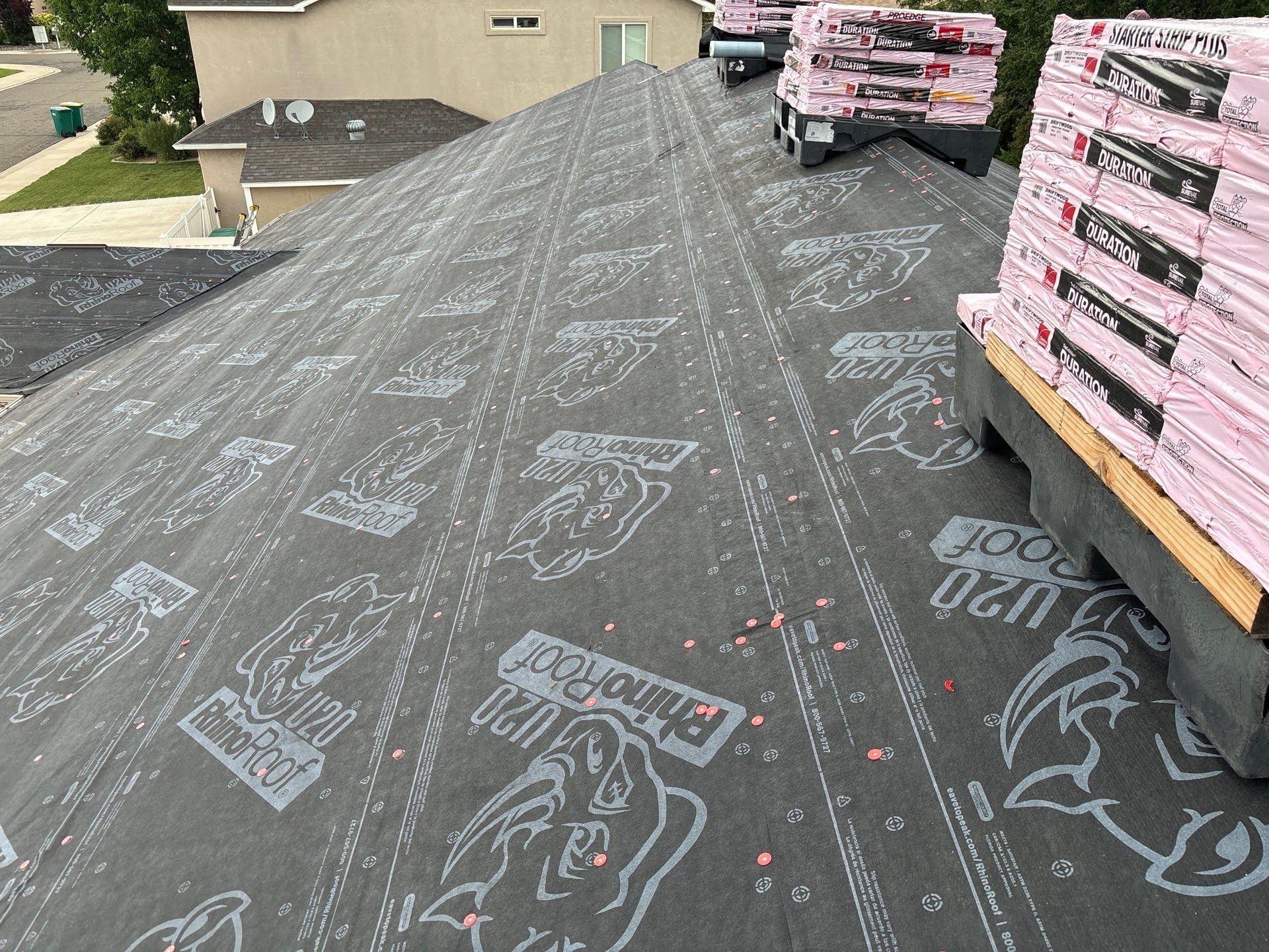 Project in Fruita by Bros Roofing