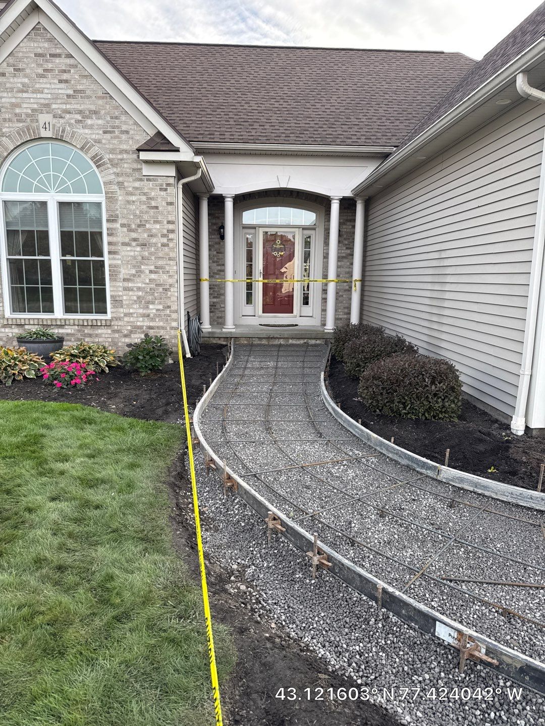 Ashler Slate Stamped Patio by NG Masonry & Construction LLC