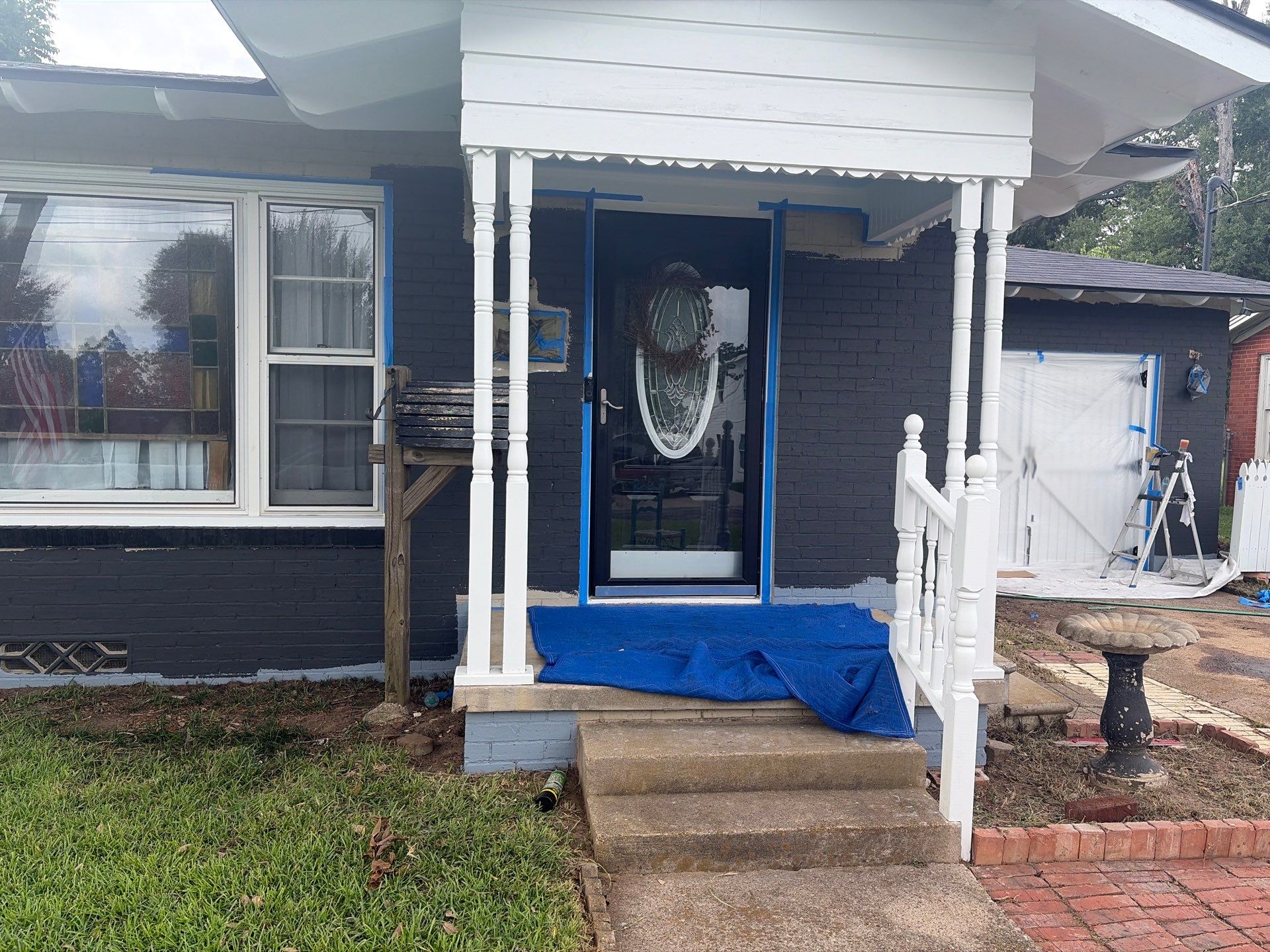 From Forgettable to Modern: An Exterior Brick Paint Job in Tyler TX by Quality Coats Painting