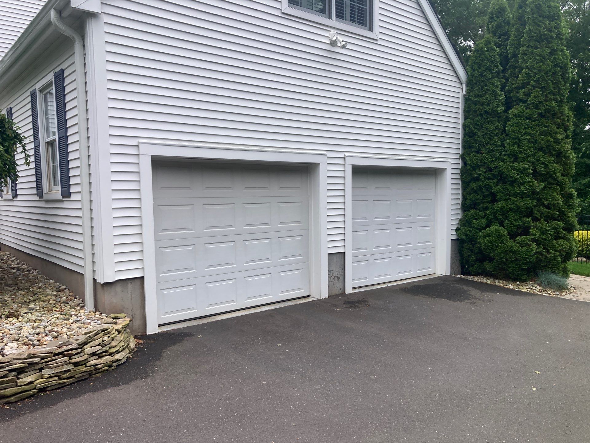 Amarr Designer’s Choice Garage Door Installation by DiGiorgi Roofing and Siding Inc