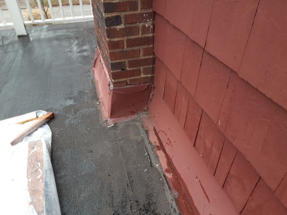 Residential Roof Replacement using Patio Roof by Absolute Roofing and Construction