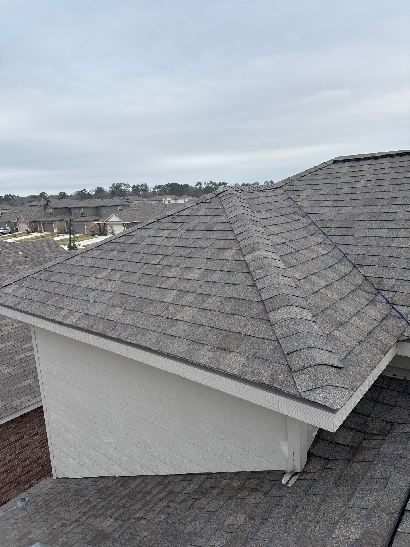 New Caney Roof Installation using Atlas Pinnacle Pristine by Modern BYLT Roofing & Construction