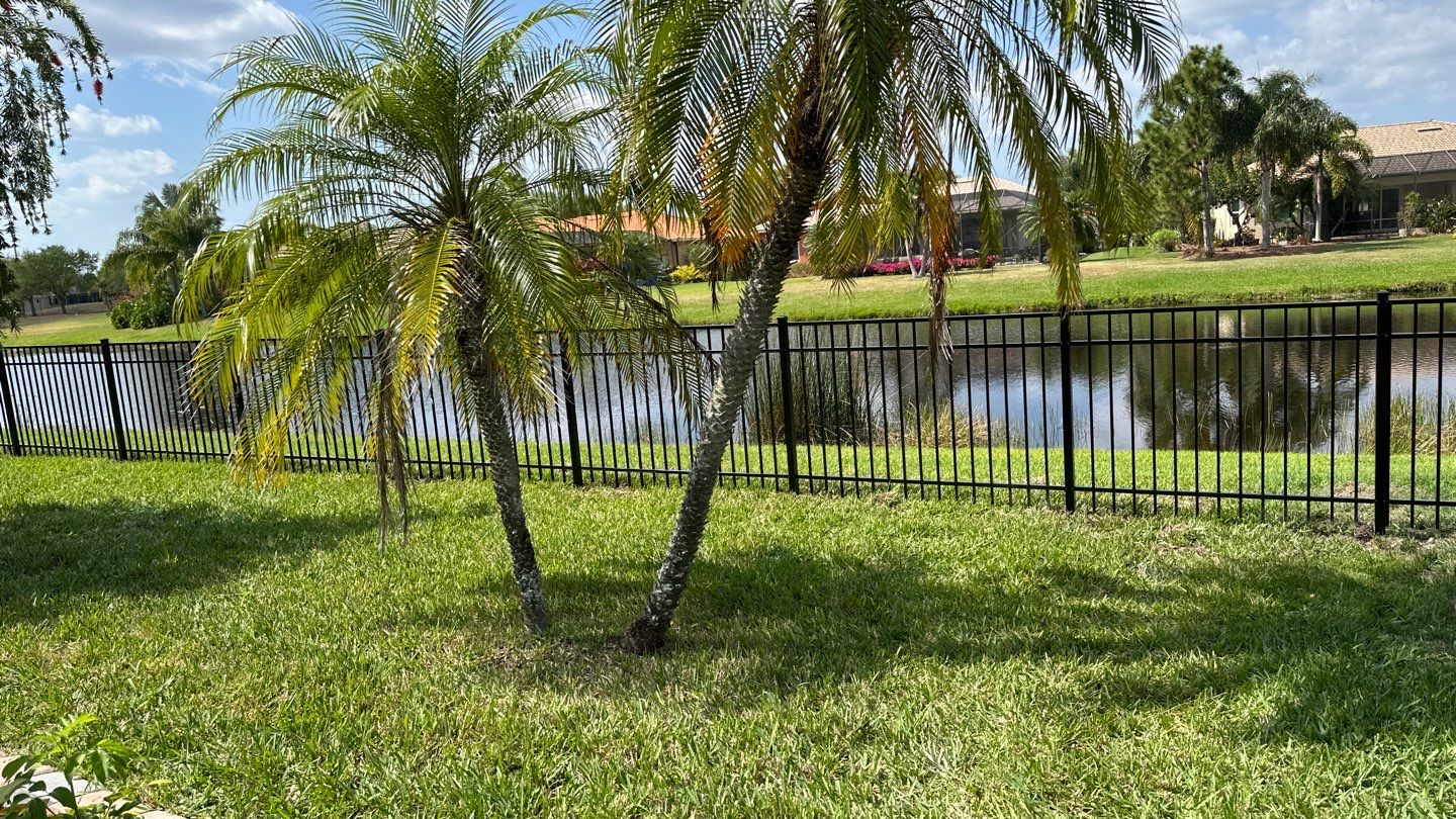 Aluminum Fence Installation using Black 3 Rail Aluminum Fence by Asap fence and gates, LLC