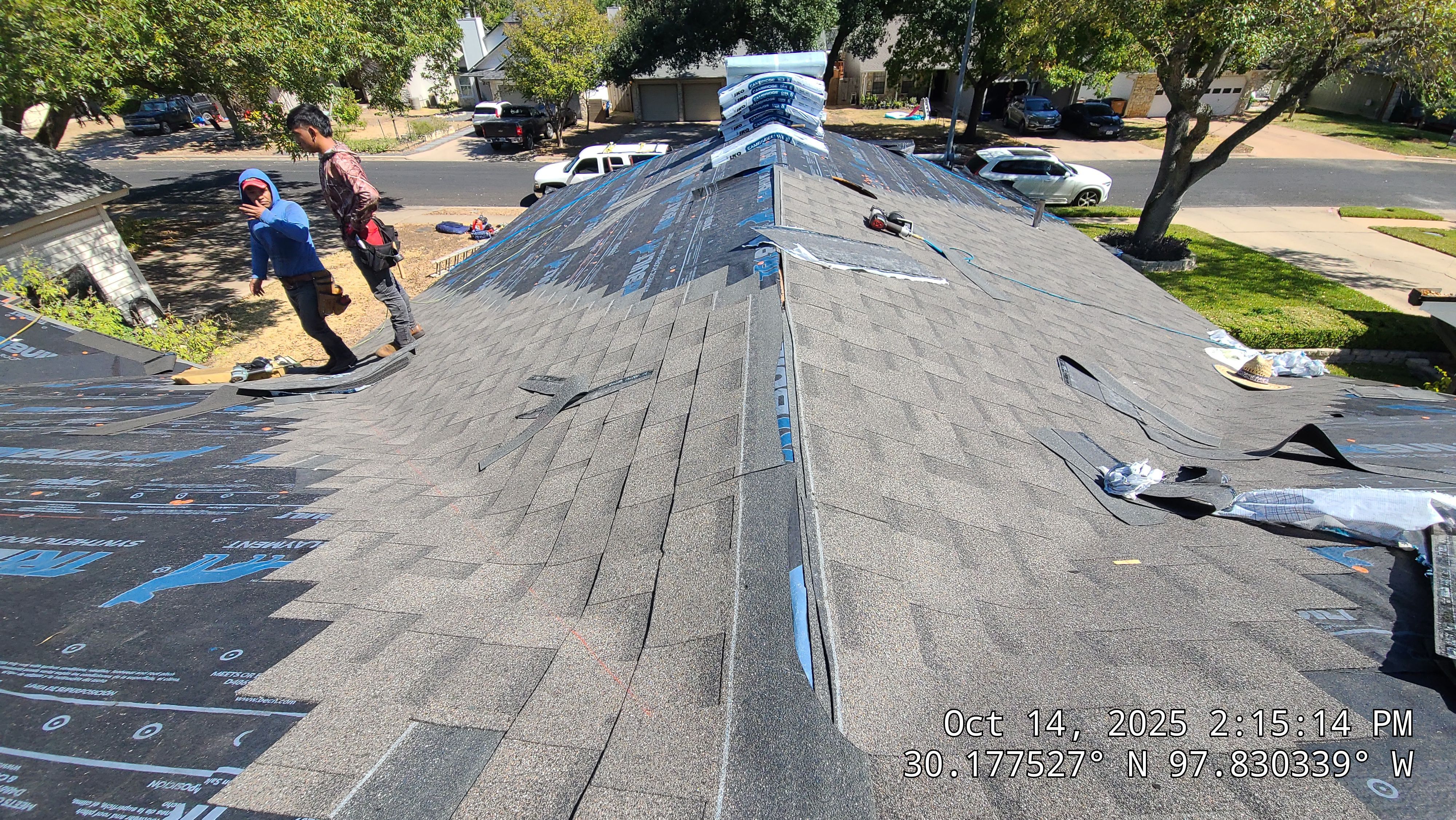 Residential Roof Replacement and Decking Repair in Austin by Caliber Restoration LLC