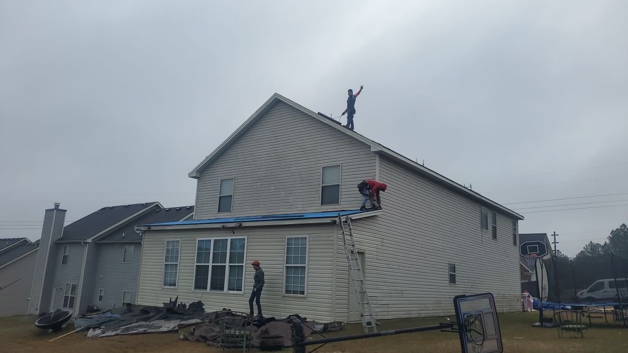 Residential Roofing Installation using Owens Corning by Inspector Roofing and Restoration