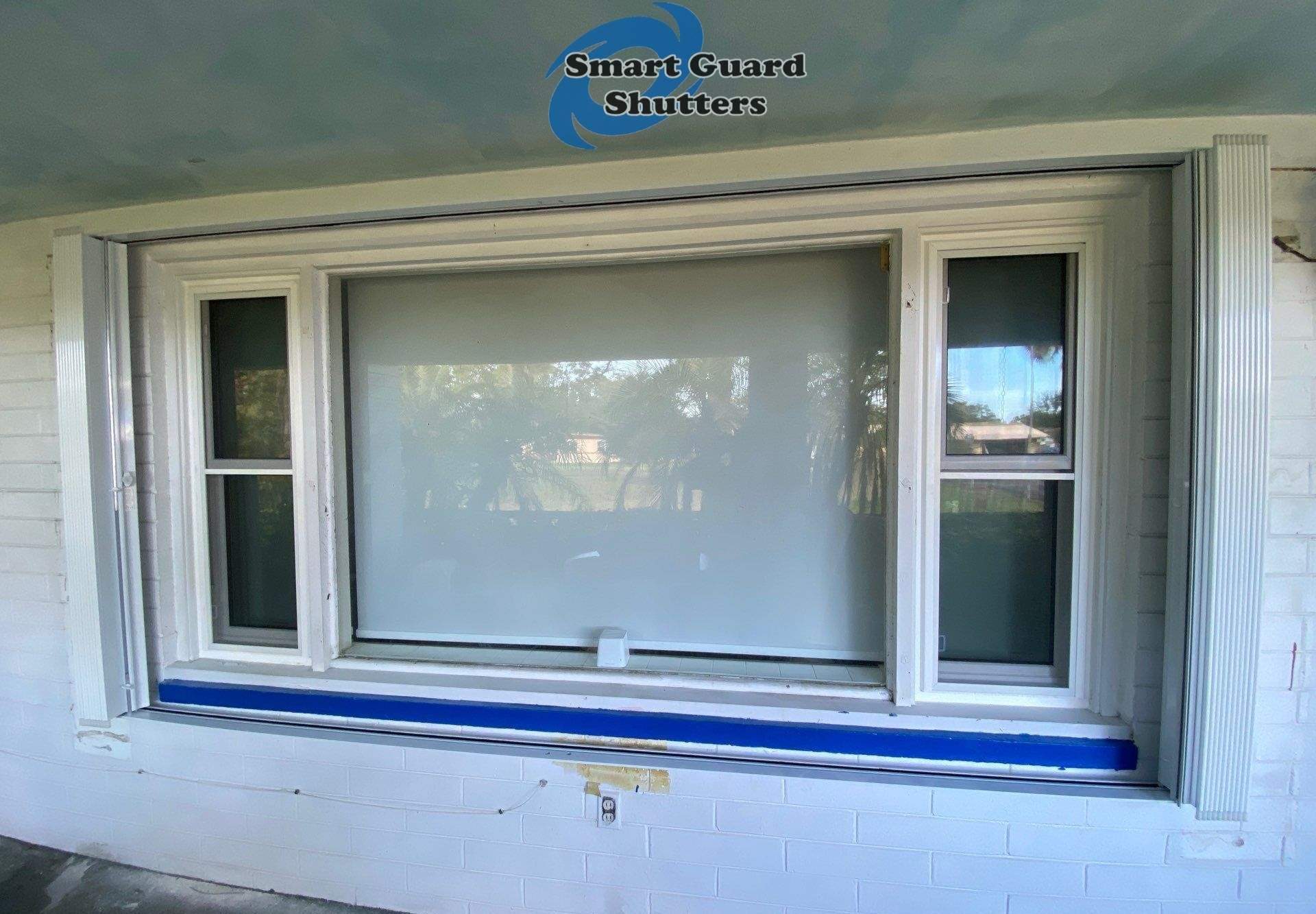 Accordions in White by Smart Guard Shutters