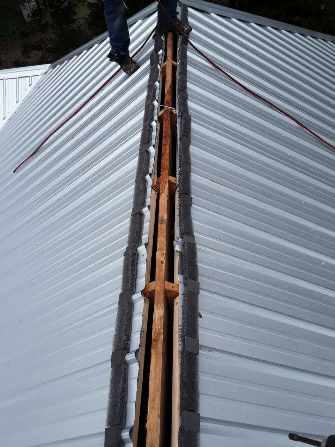 Residential Roofing Installation using Metal roofing by American Roofing & Construction LLC
