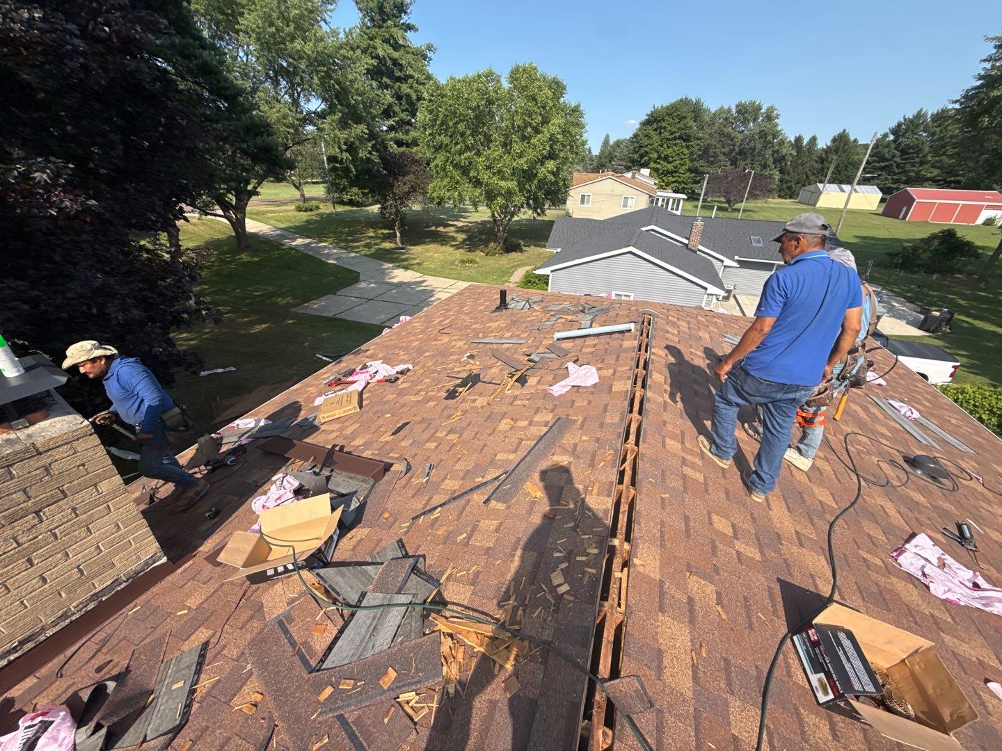Roof Replacement using Owens Corning Tru Definitions by 180 Contractors