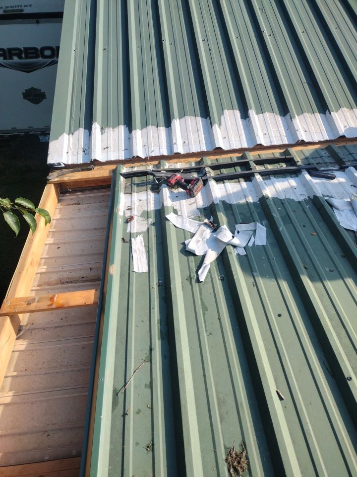 Residential Flat Roof Replacment: IB PVC by Hostetler Roofing
