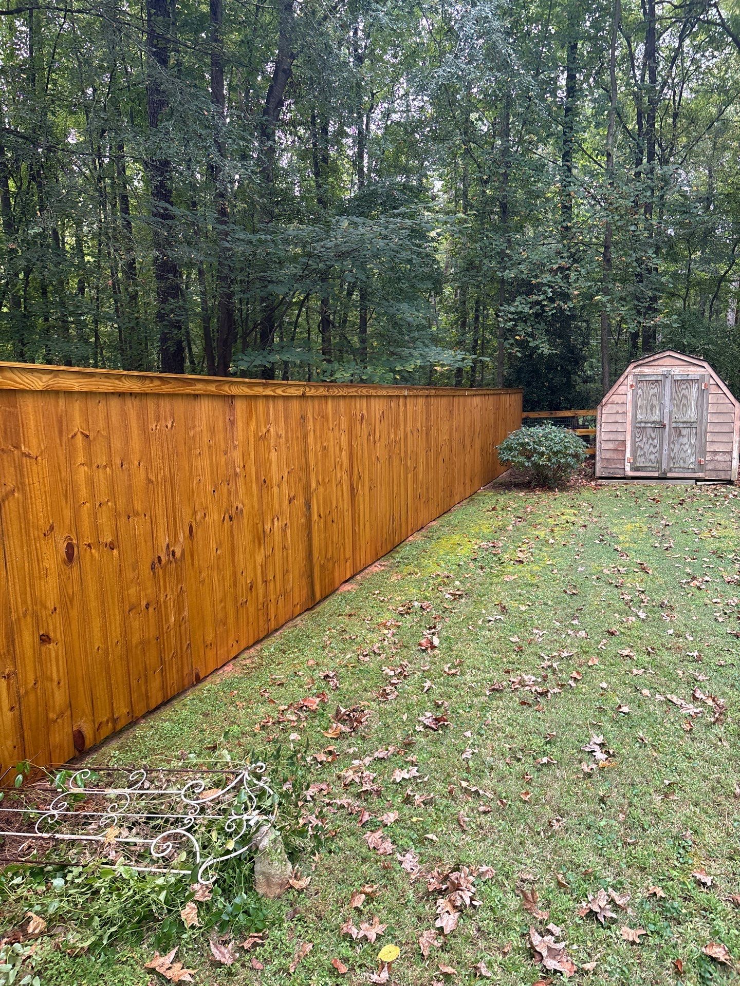 Wood Fence using Wood Sealant by DuraSeal