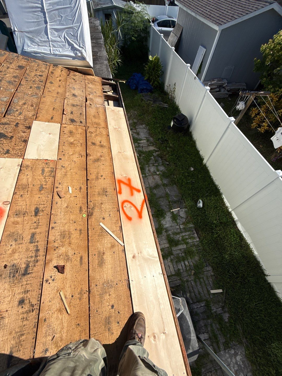 Project in St. Petersburg 33713 by Mitchell Roofing Company LLC