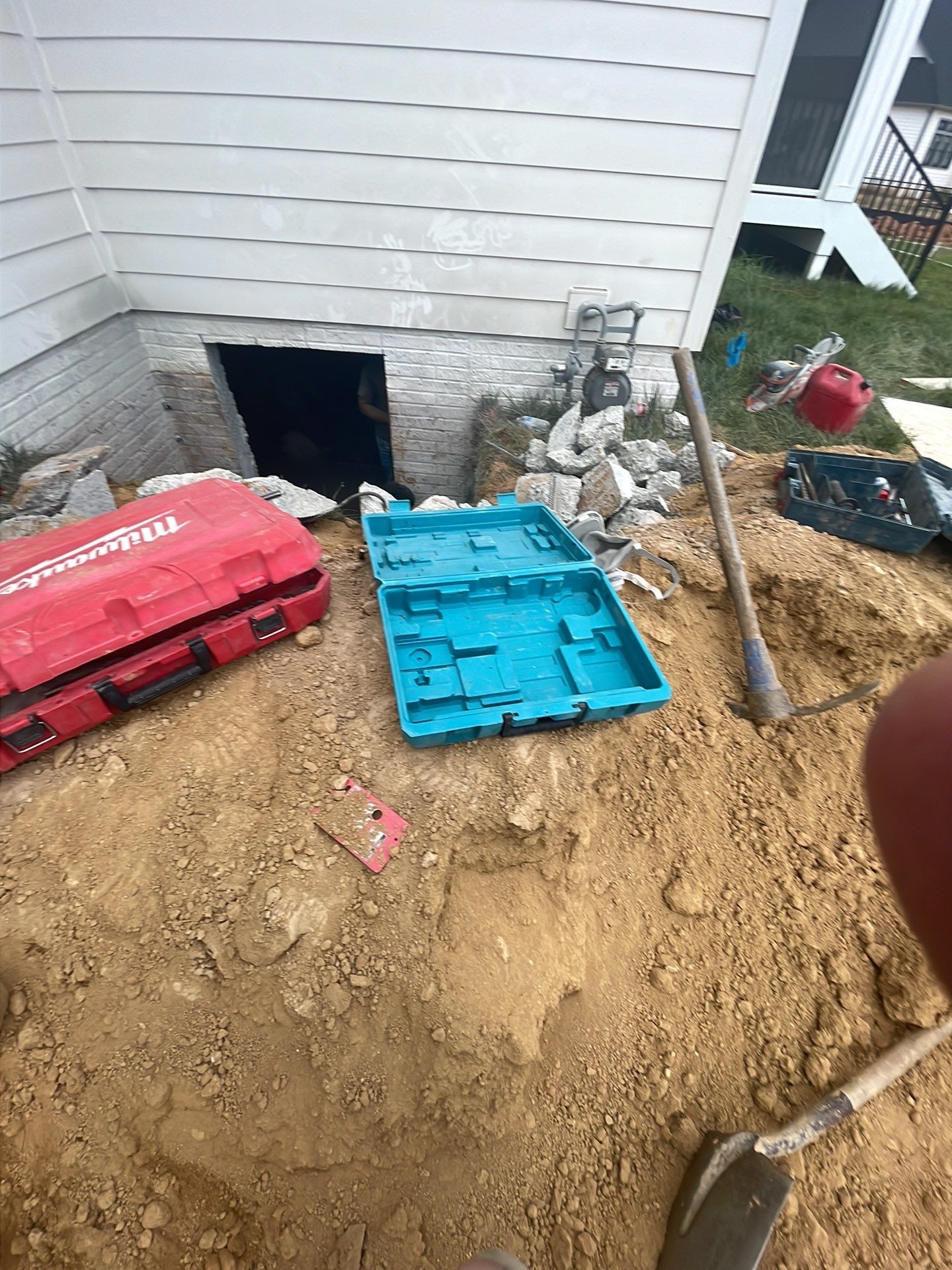 Egress window install, Great Falls, VA by Fairfax Contractors, LLC