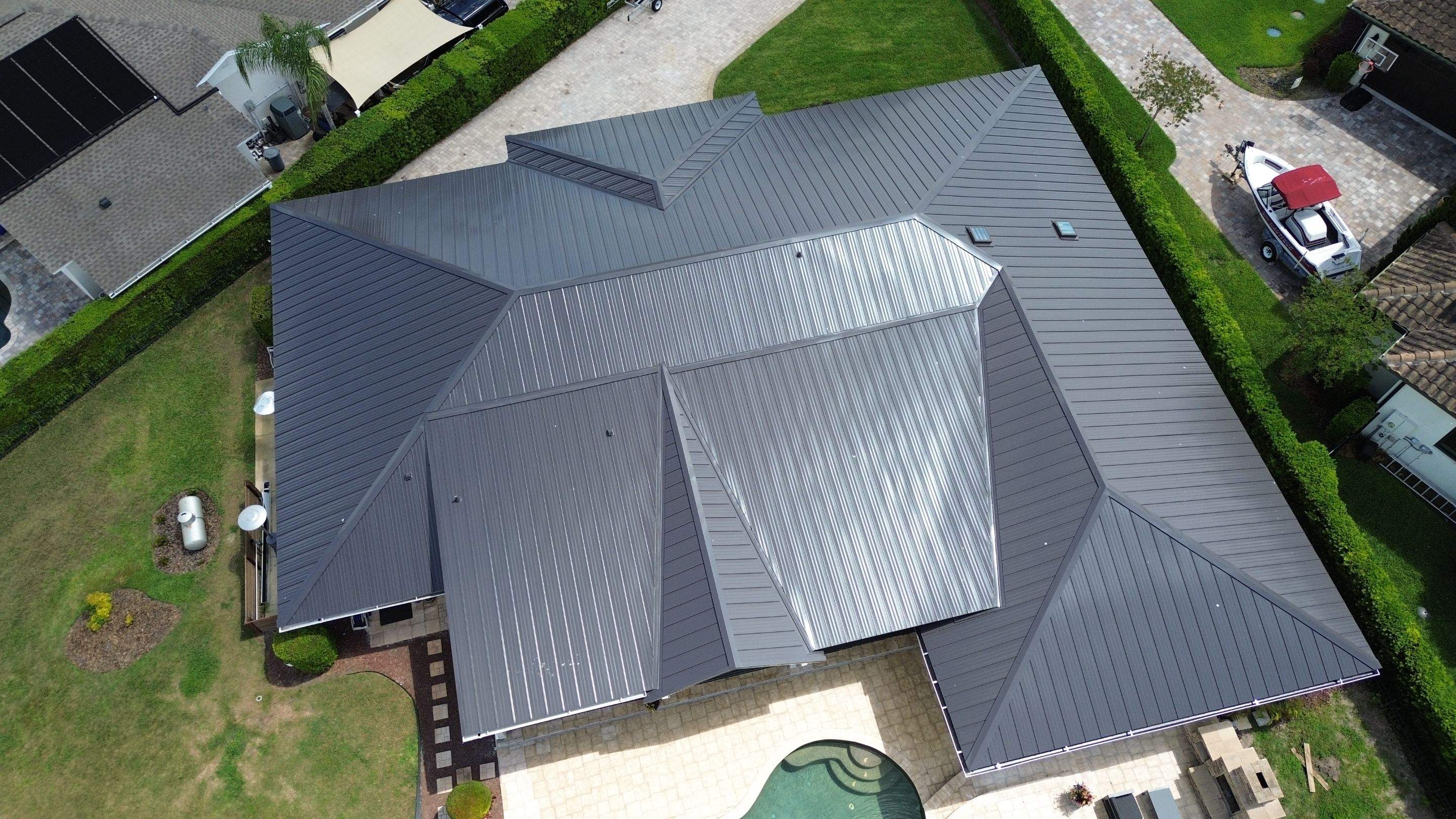Metal Standing seam in Orlando FL by Gold Key Roofing