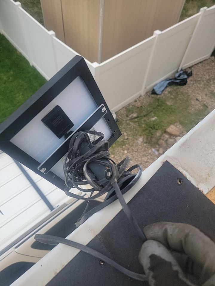 Storm Damaged Roof using GAF Timberline HDZ - Lifetime Shingle by The Roof Doctor