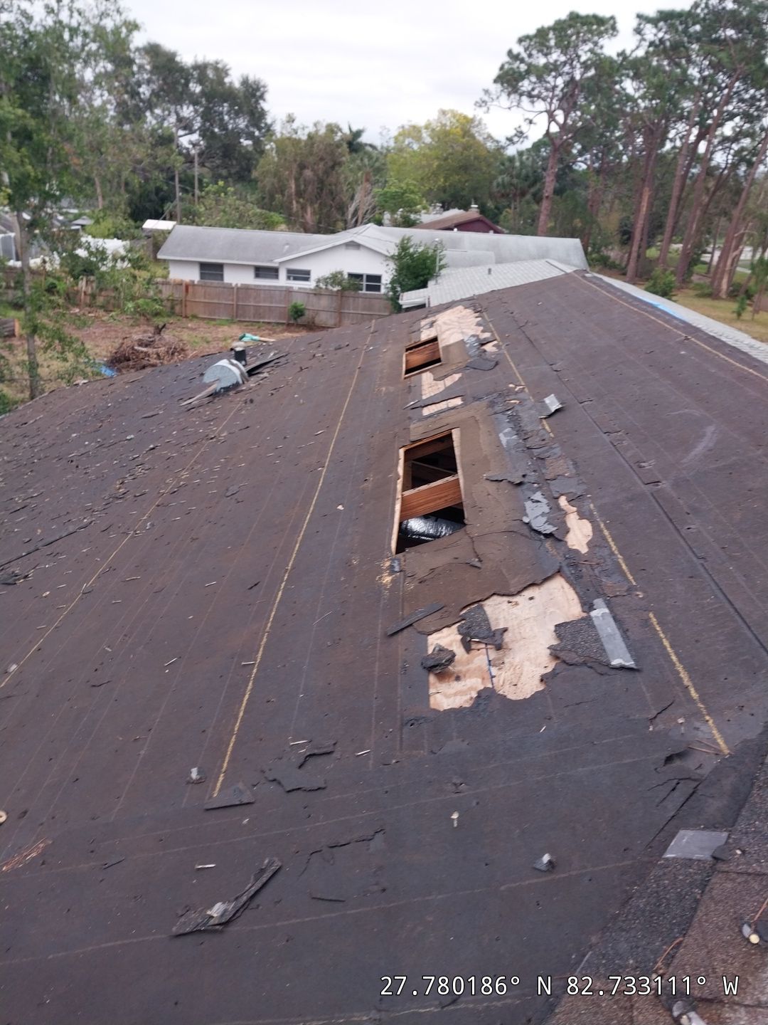 Project in St. Petersburg 33710 by Mitchell Roofing Company LLC 