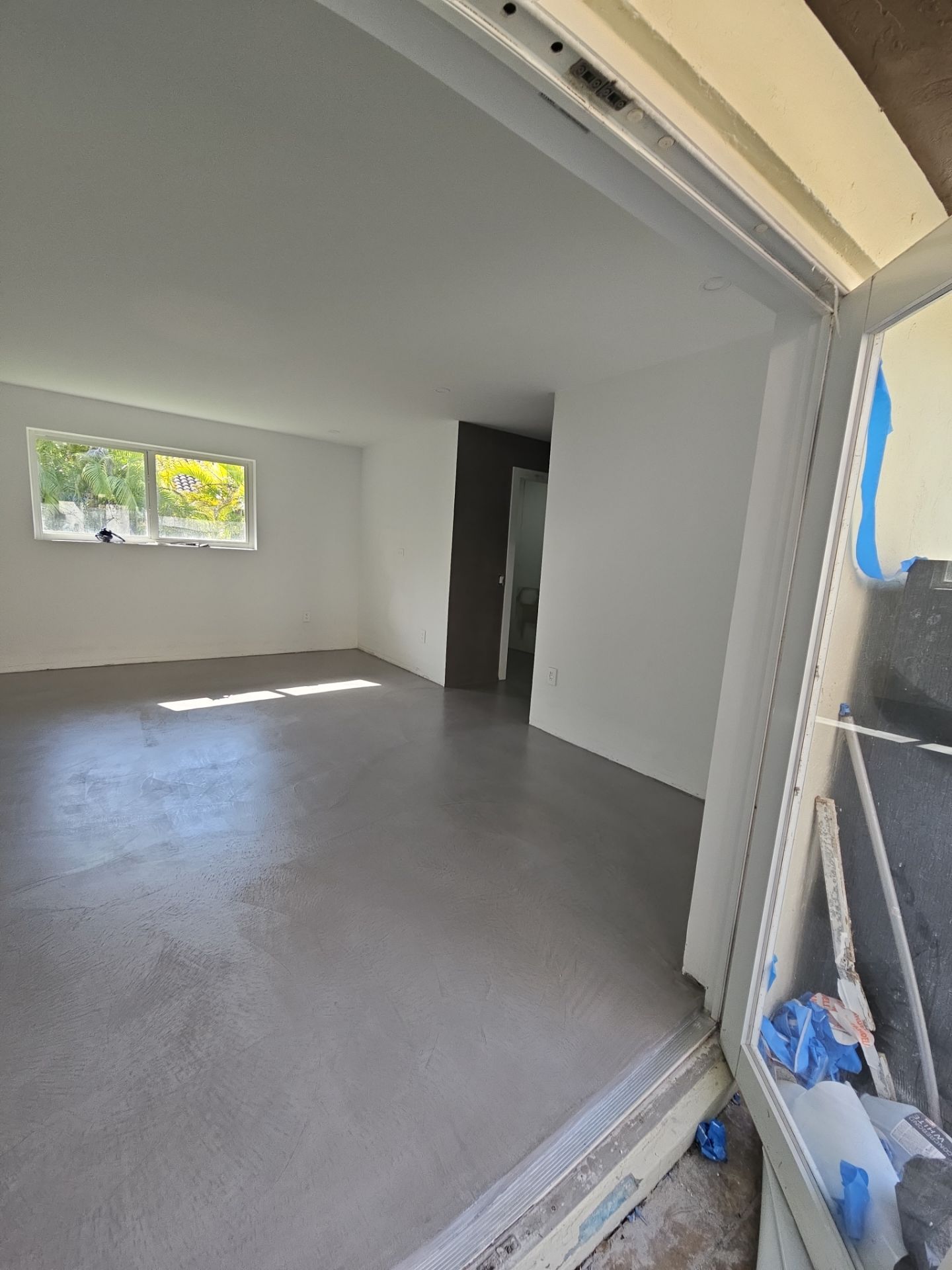 Home Floor Resurfacing w/Microtopping by Seamless Surfaces