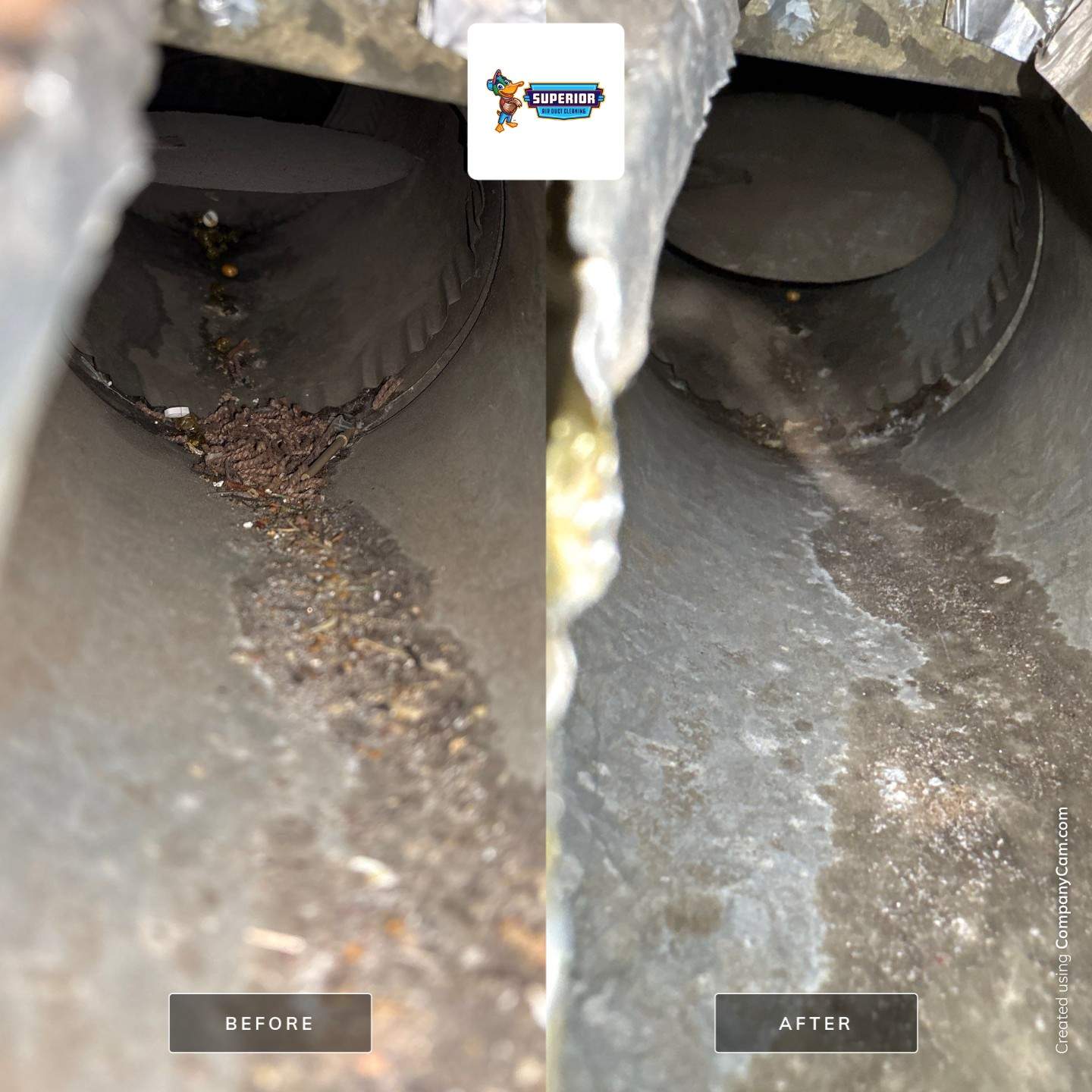 Air Duct Cleaning With a Vacuum Truck in New Castle, PA by Superior Air Duct Cleaning