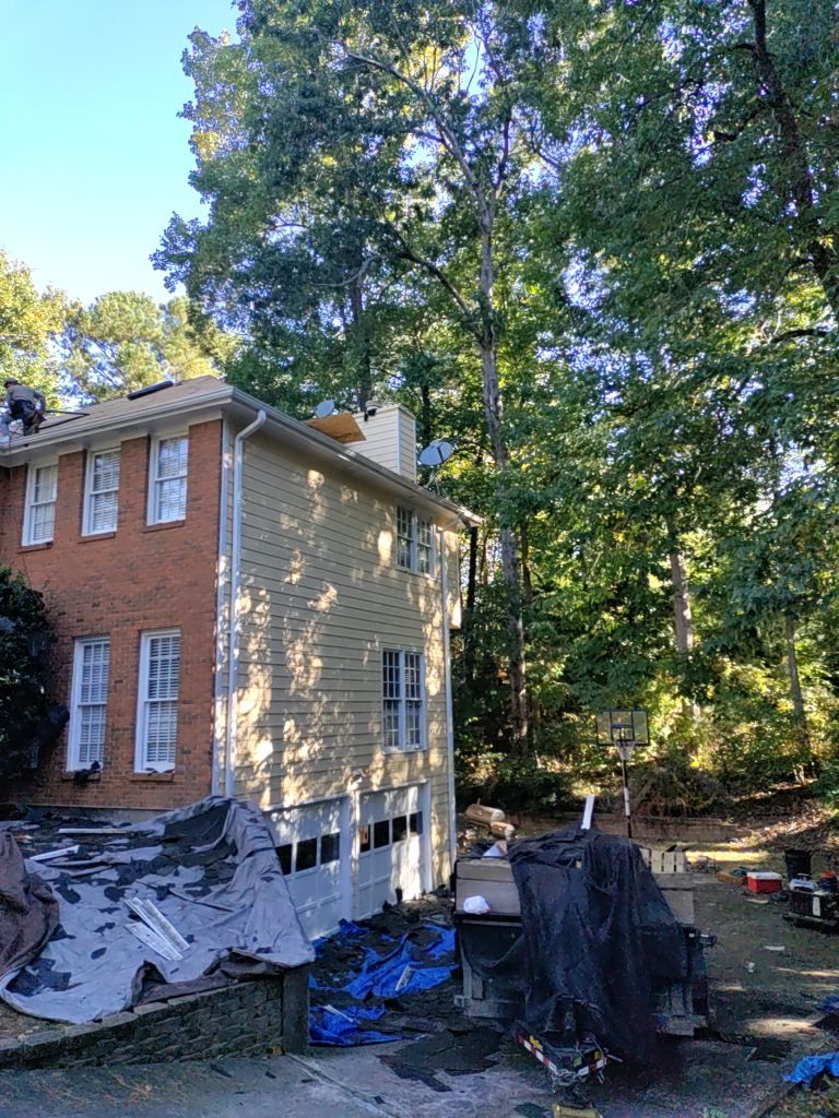 Residential Roofing Installation using Owens Corning by Inspector Roofing and Restoration