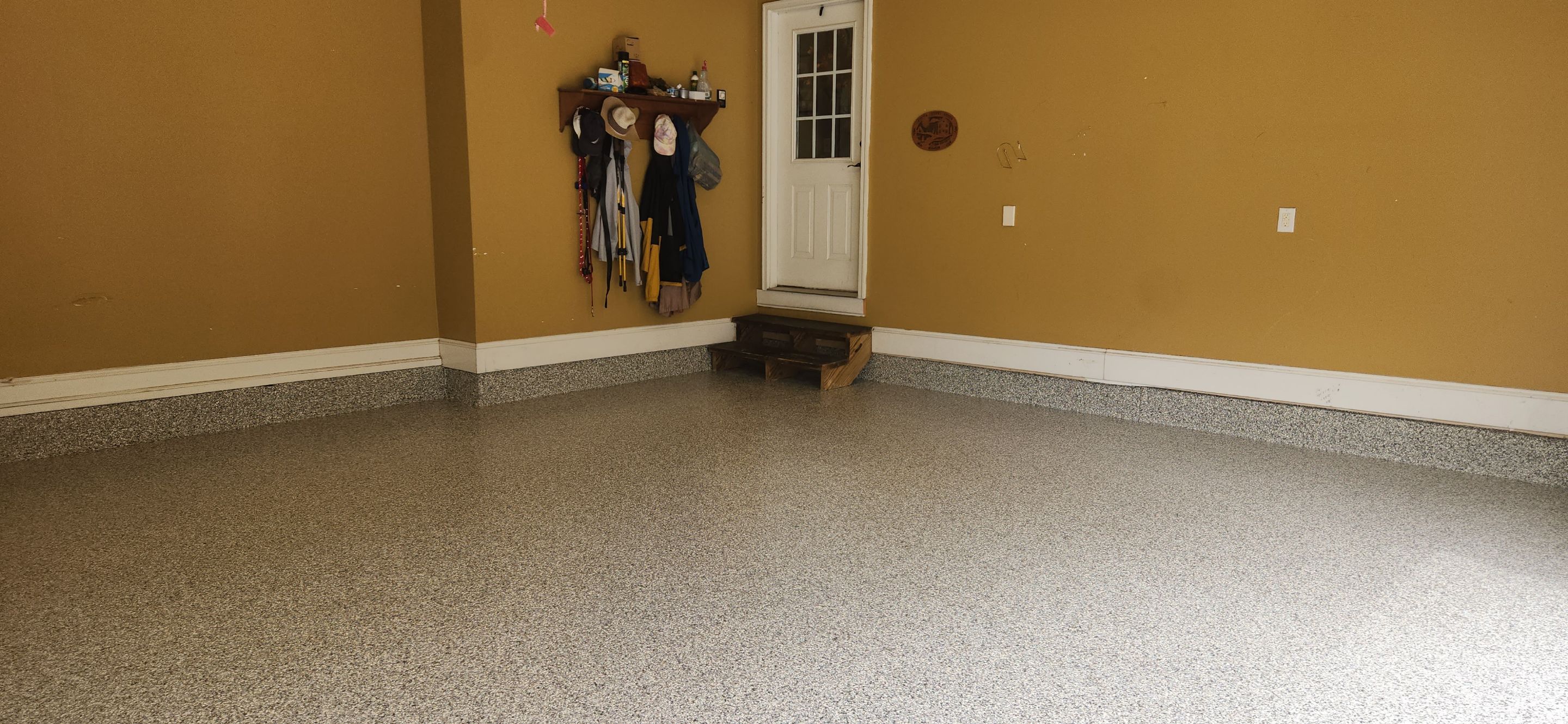 Garage Install using Mushroom by Elite Floor Solutions