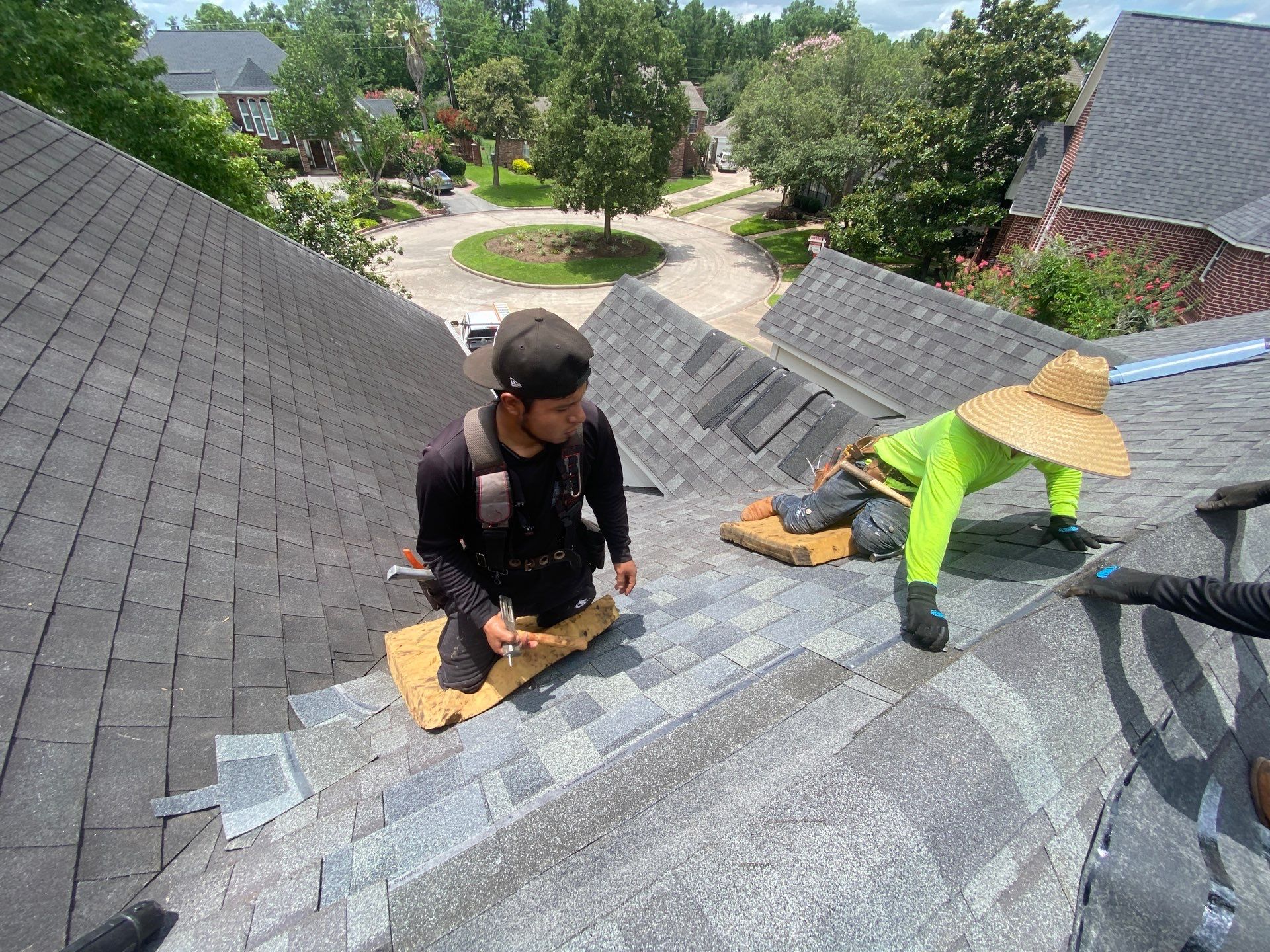 Residential Roofing Repair using Owen's Corning Duration (Lifetime) Shingles by Roof Repair Company