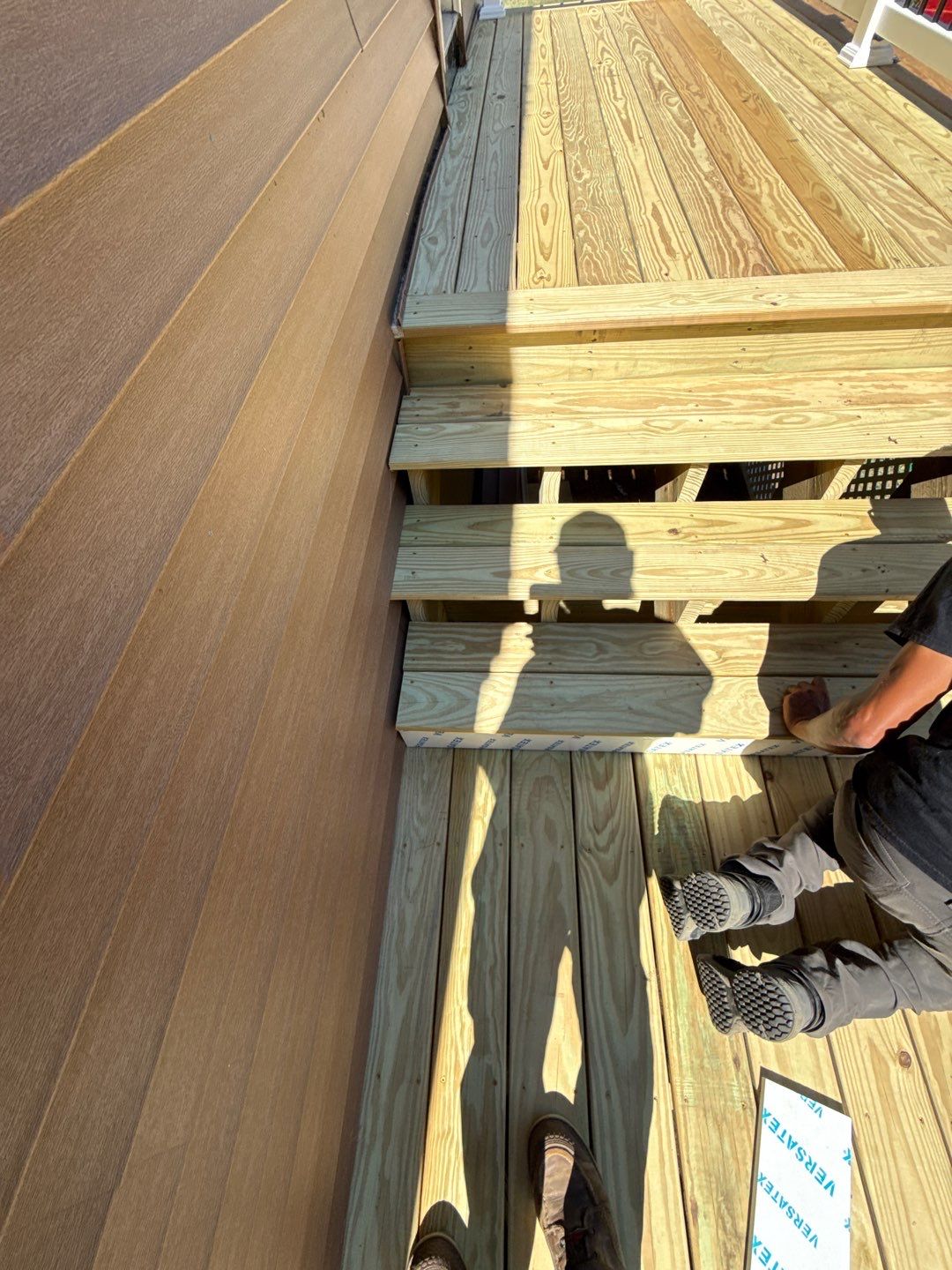 Custom Pressure-Treated Deck and Accessible Ramp Installation in York by Sensible Home Solutions