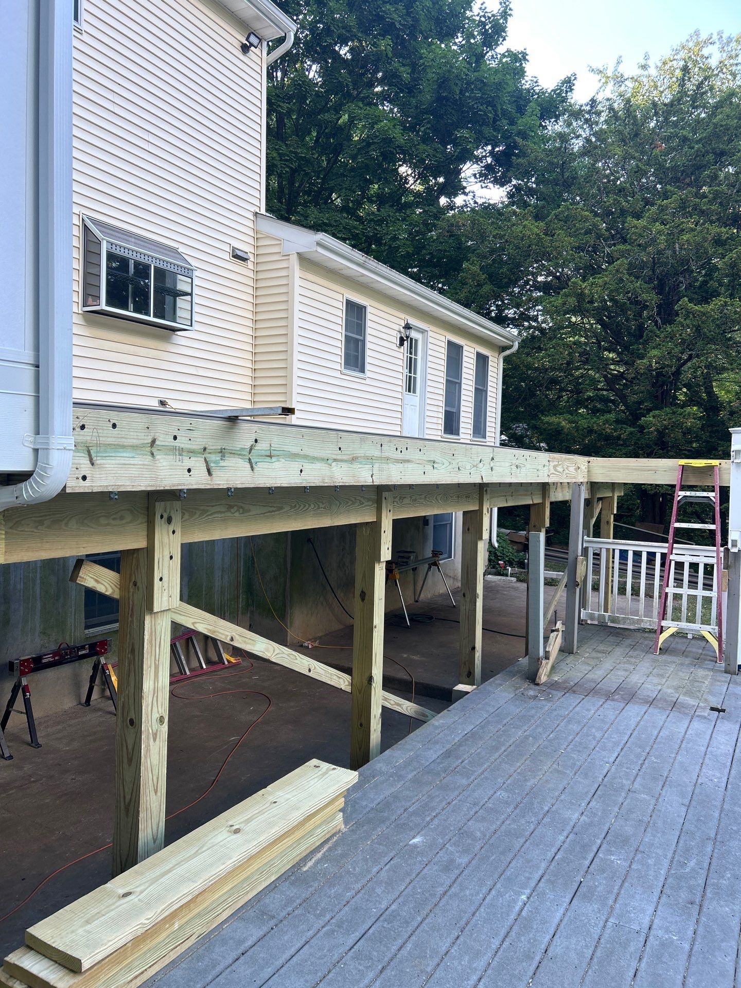 New Deck in Tinton Falls, New Jersey by deck guardian