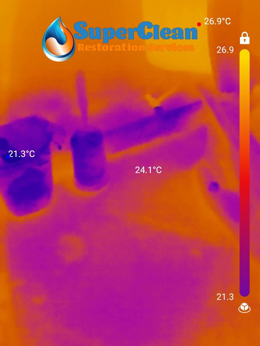 Water Damage Mitigation and Thermal Moisture Inspection in Port St. Lucie by SuperClean