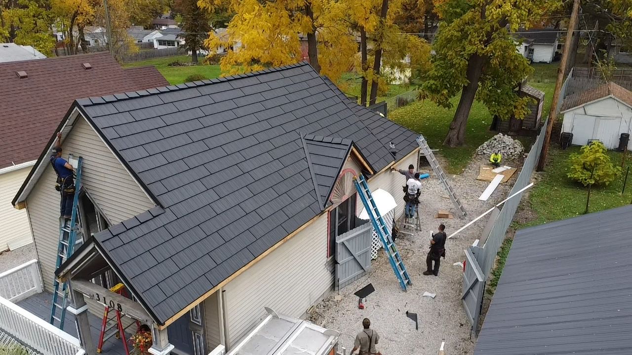 Full Tear-Off Metal Shake Roof Installation – Fort Wayne, IN by 4Ever Metal Roofing