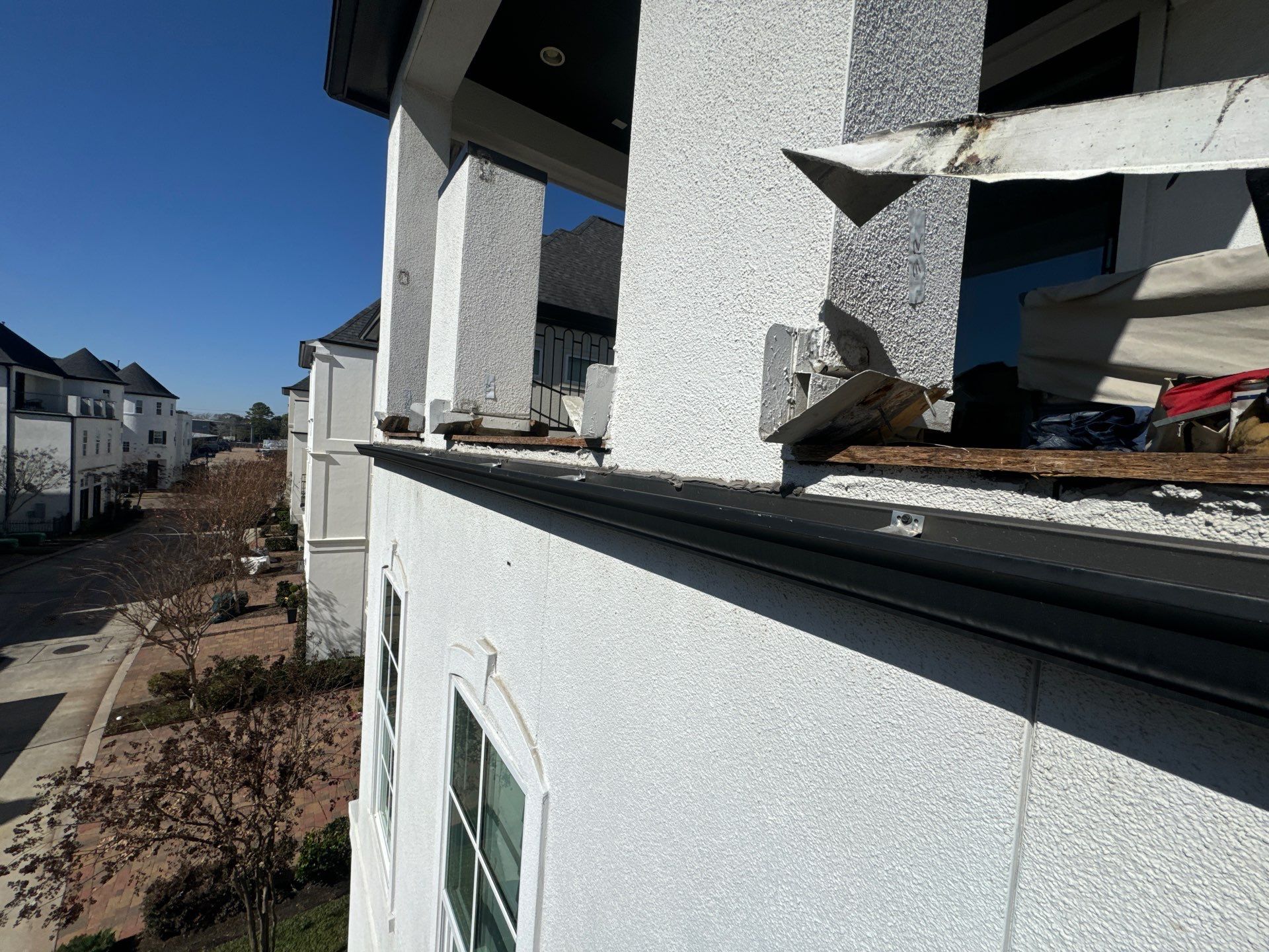 Project in Houston, TX by Associates Roofing Unlimited