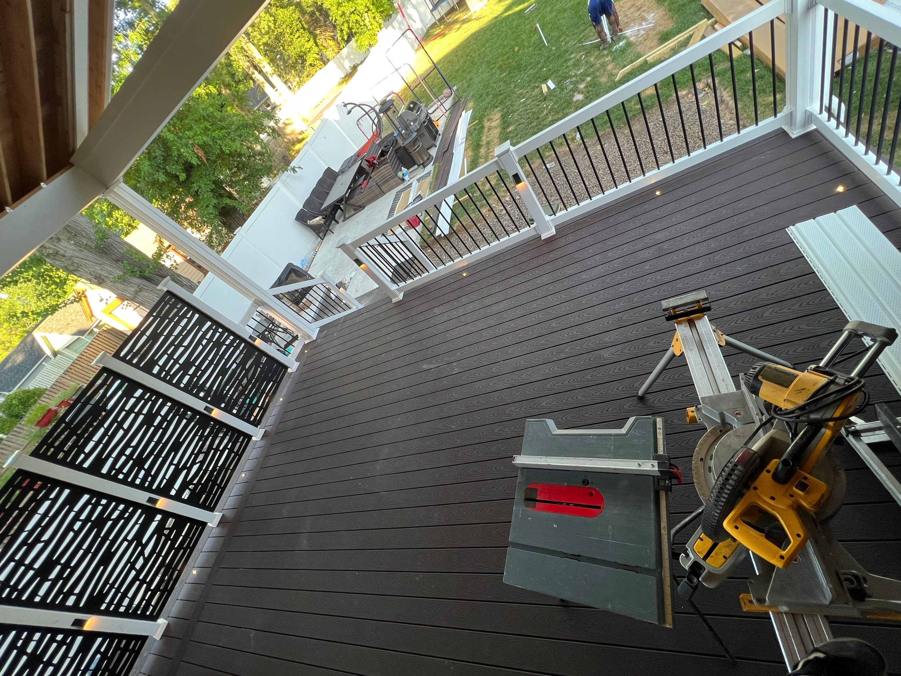 New Deck With Porch by deck guardian