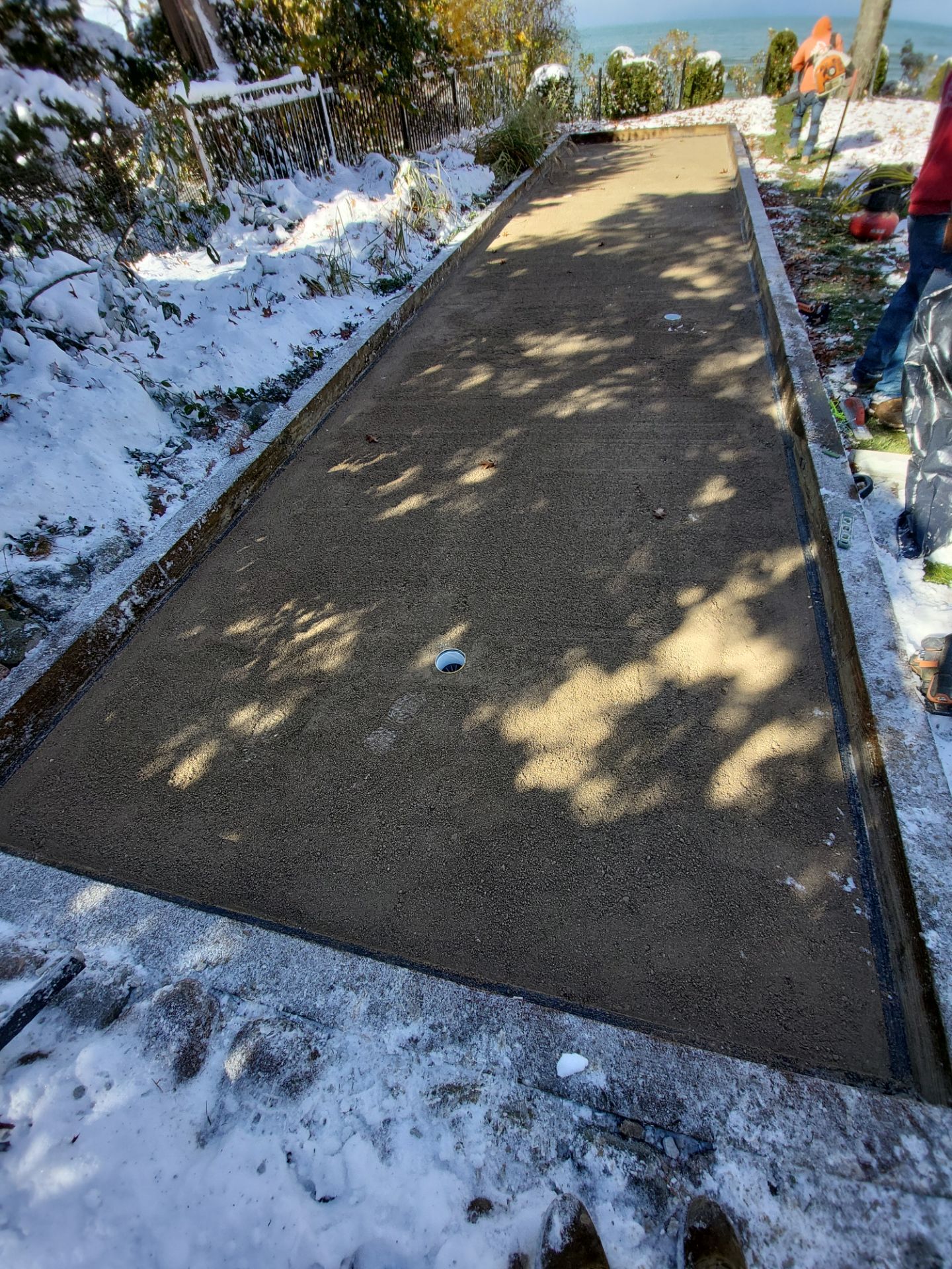 Custom Backyard Bocce/Green Install by Southwest Greens Midwest