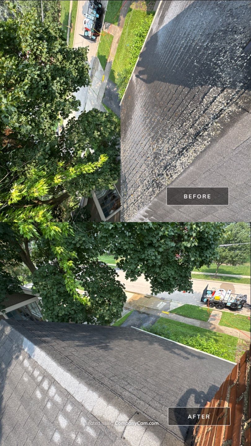 Project in Crystal Lake by Simmons Power & Soft Washing