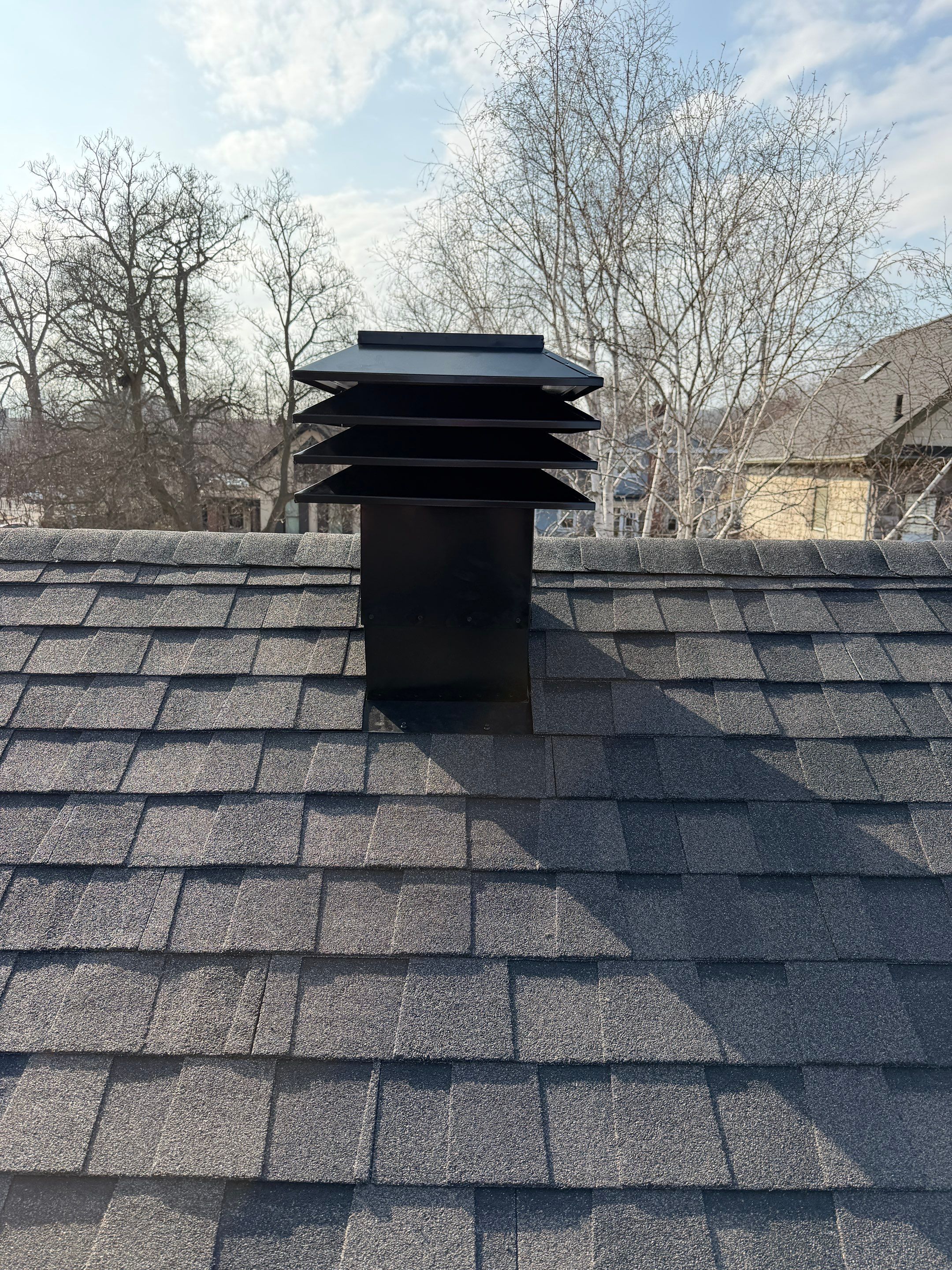 Project in Hamilton by The Roofing Crew