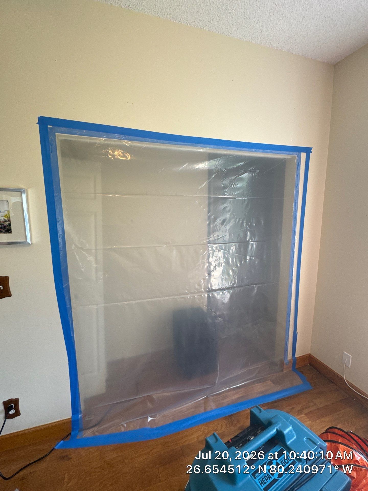 Professional Mold Remediation and Interior Water Damage Restoration in Wellington by SuperClean